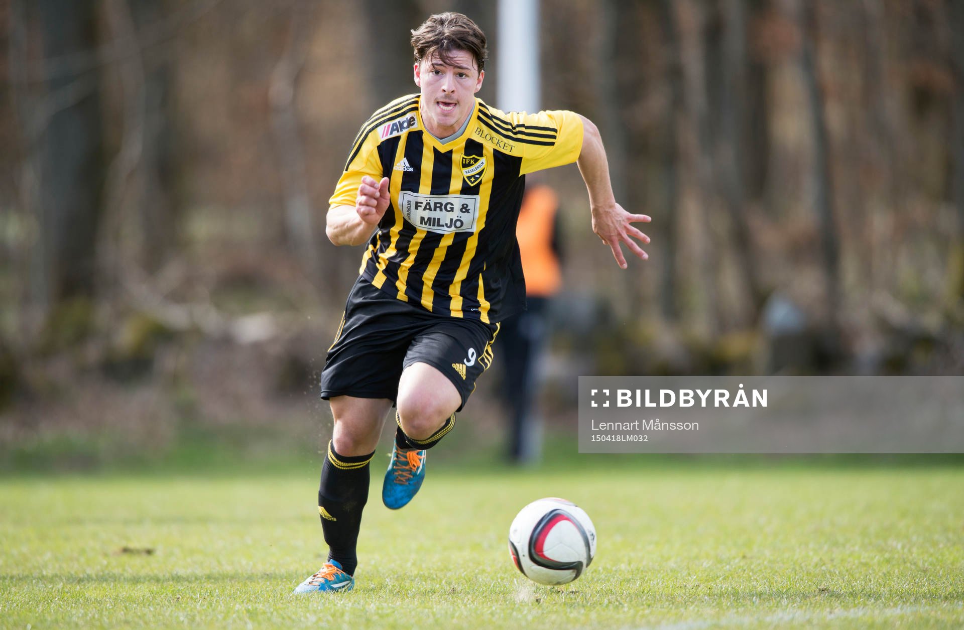 IFK Hässleholms Martin Tsilfidis i matchen i division 2