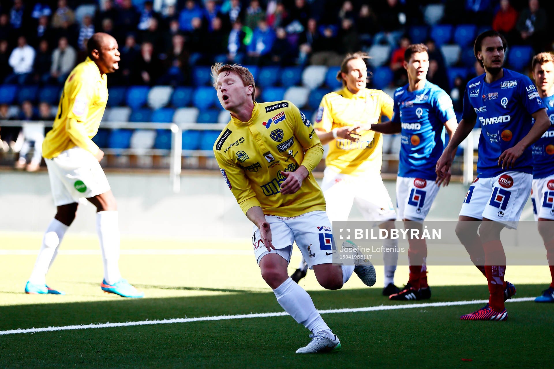 Falkenbergs Dan Keat deppar vid Åtvidabergs mål