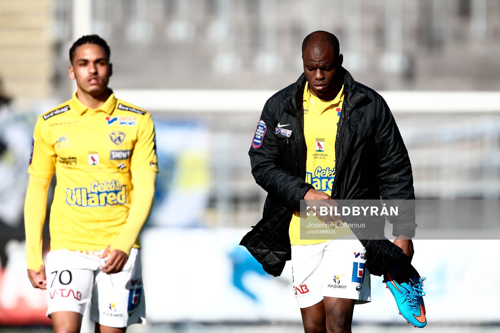 Falkenbergs Hakeem Araba och Alexander Jakobsen lämnar