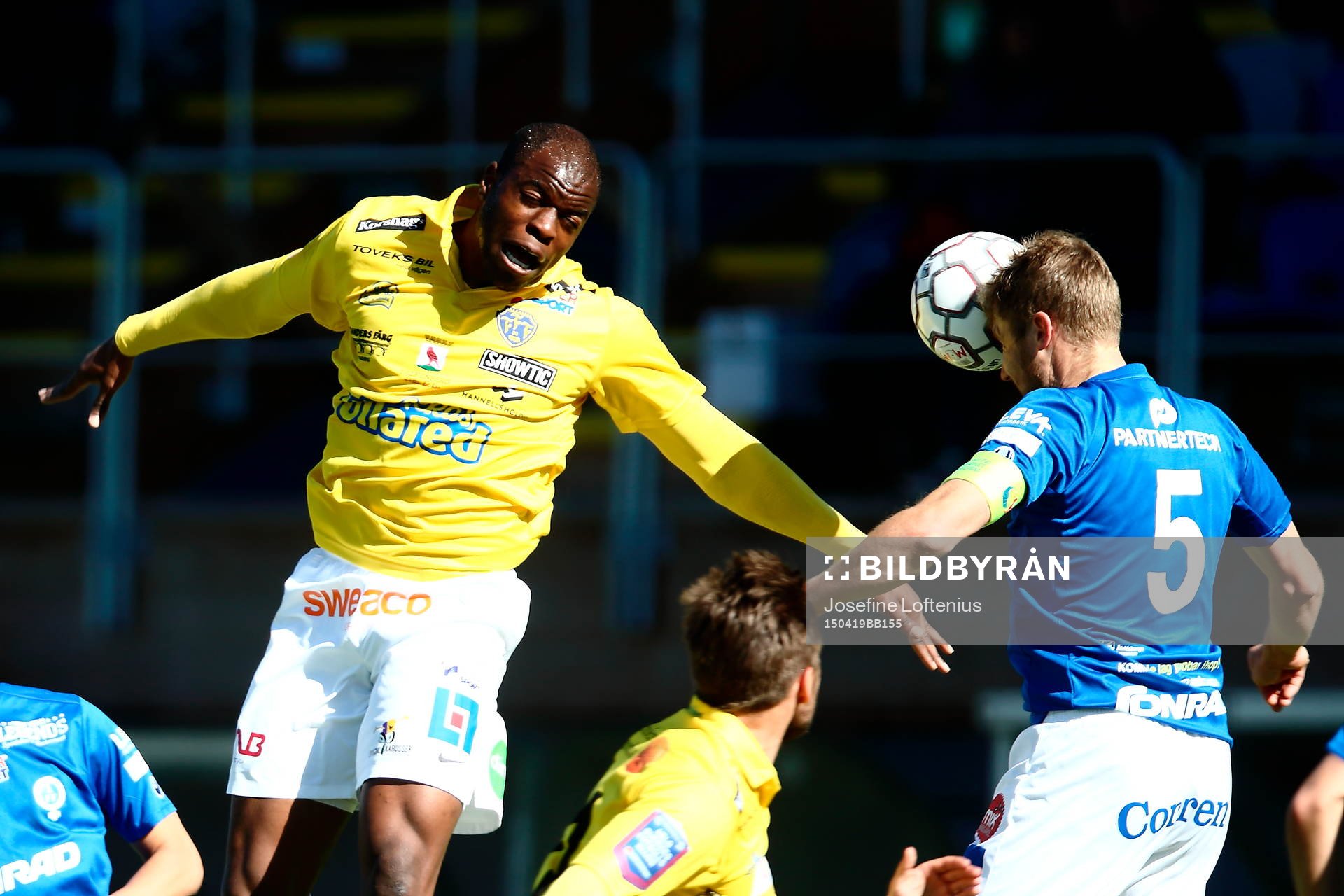 Falkenbergs Hakeem Araba och Åtvidabergs Daniel