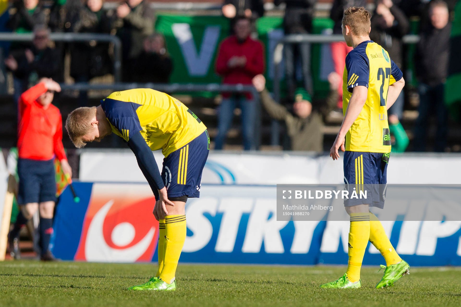 Ängelholmsspelare deppar