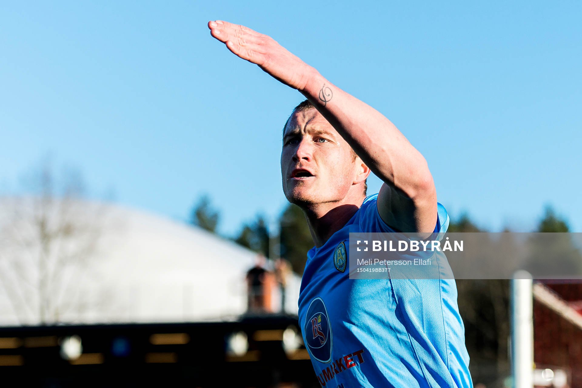 Athletics Daniel Morariju blir upprörd över ett