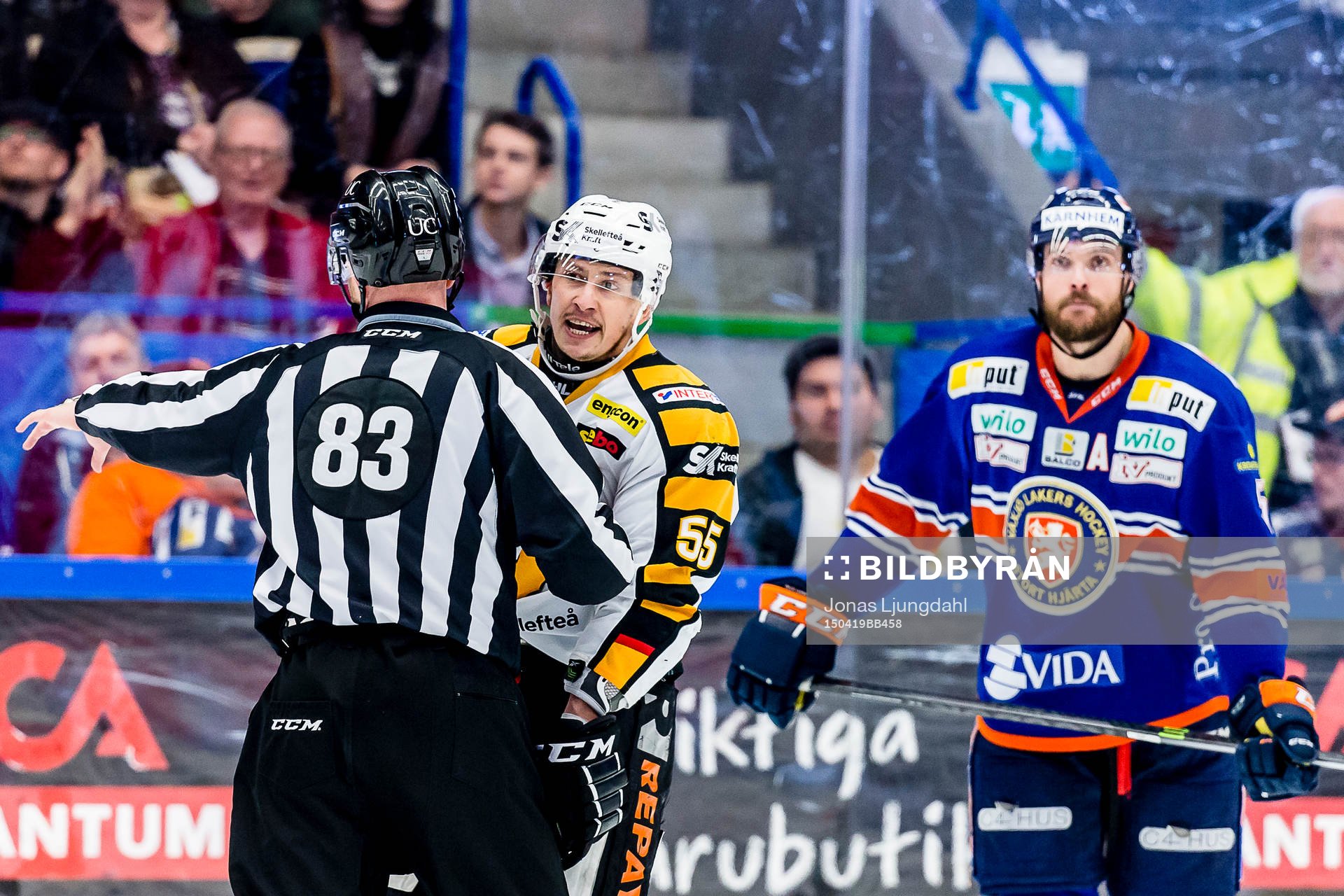 Skellefteås Martin Sevc visar känslor