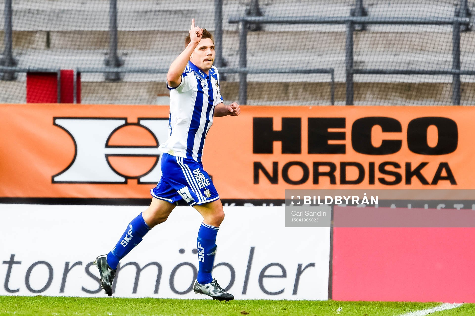 IFK Göteborgs Mikael Boman jublar
