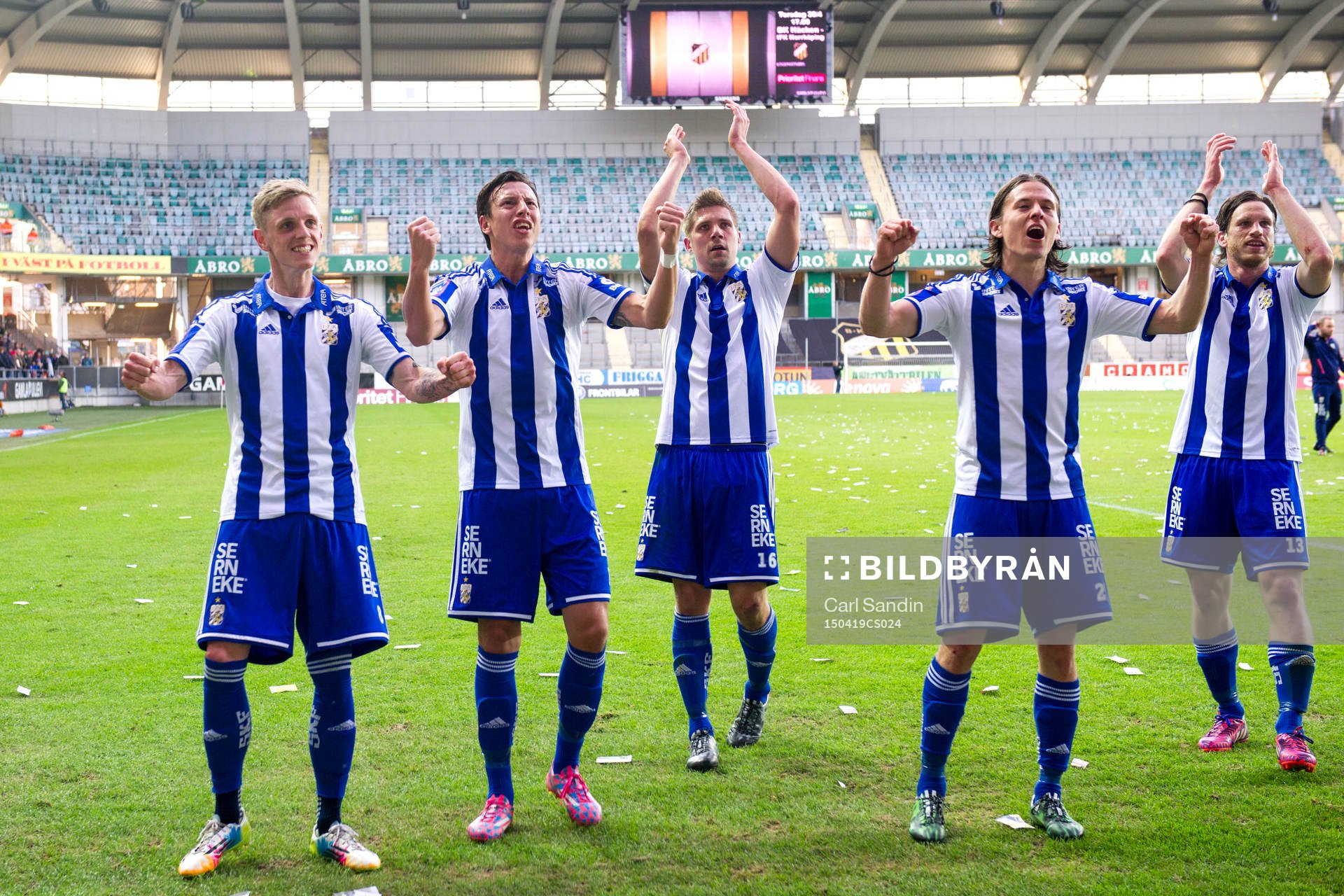 IFK Göteborgs Sören Rieks, Martin Smedberg Dalence,