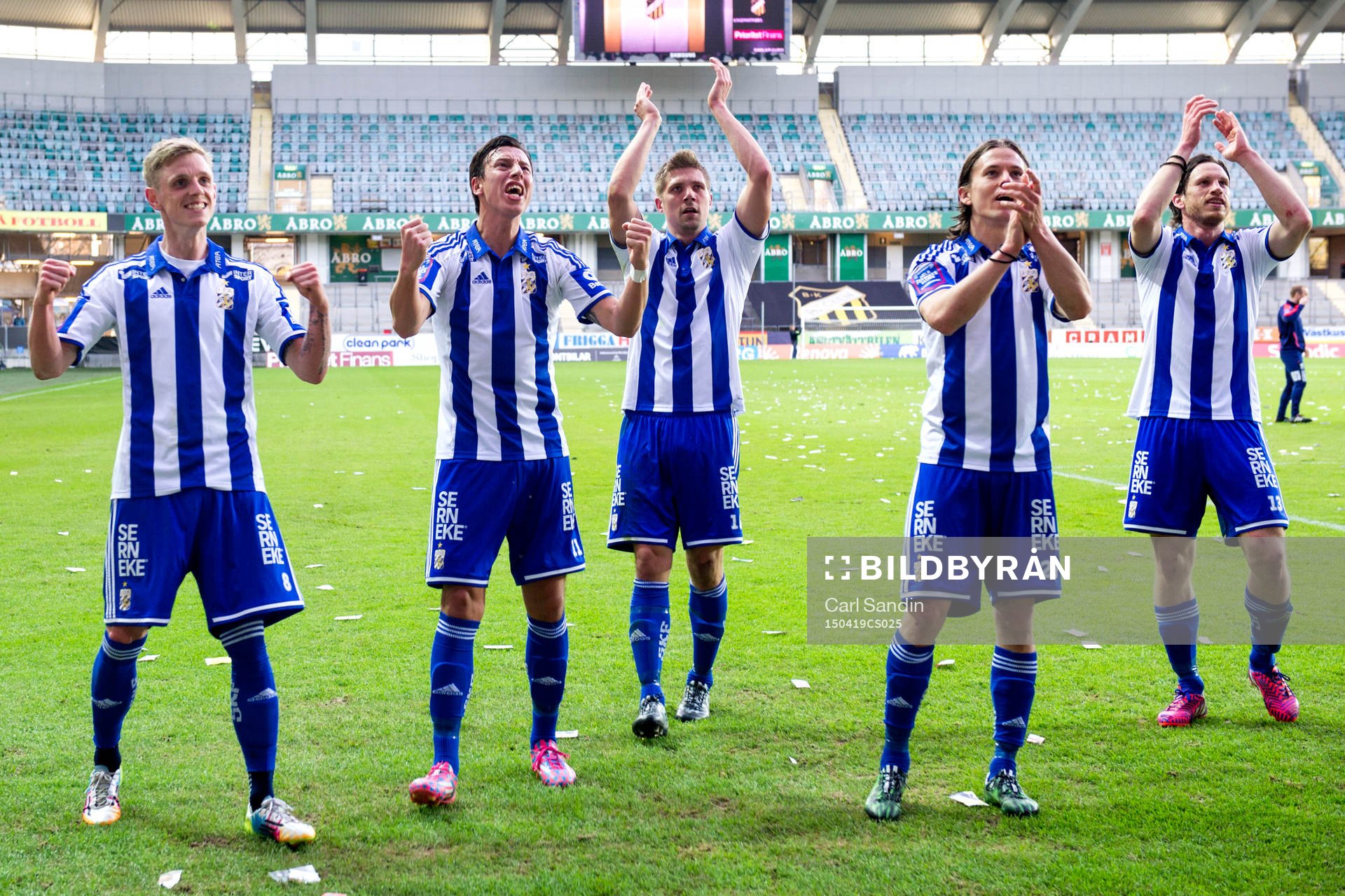 IFK Göteborgs Sören Rieks, Martin Smedberg Dalence,