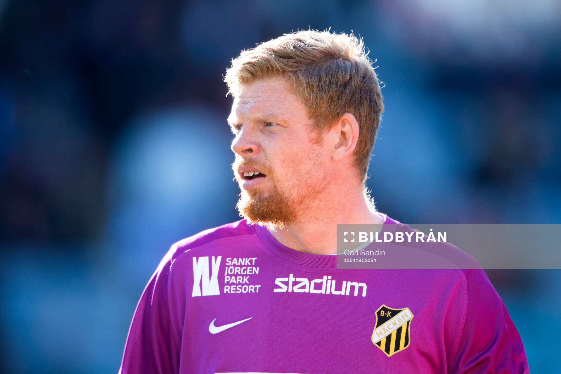 Häckens målvakt Christoffer Källqvist