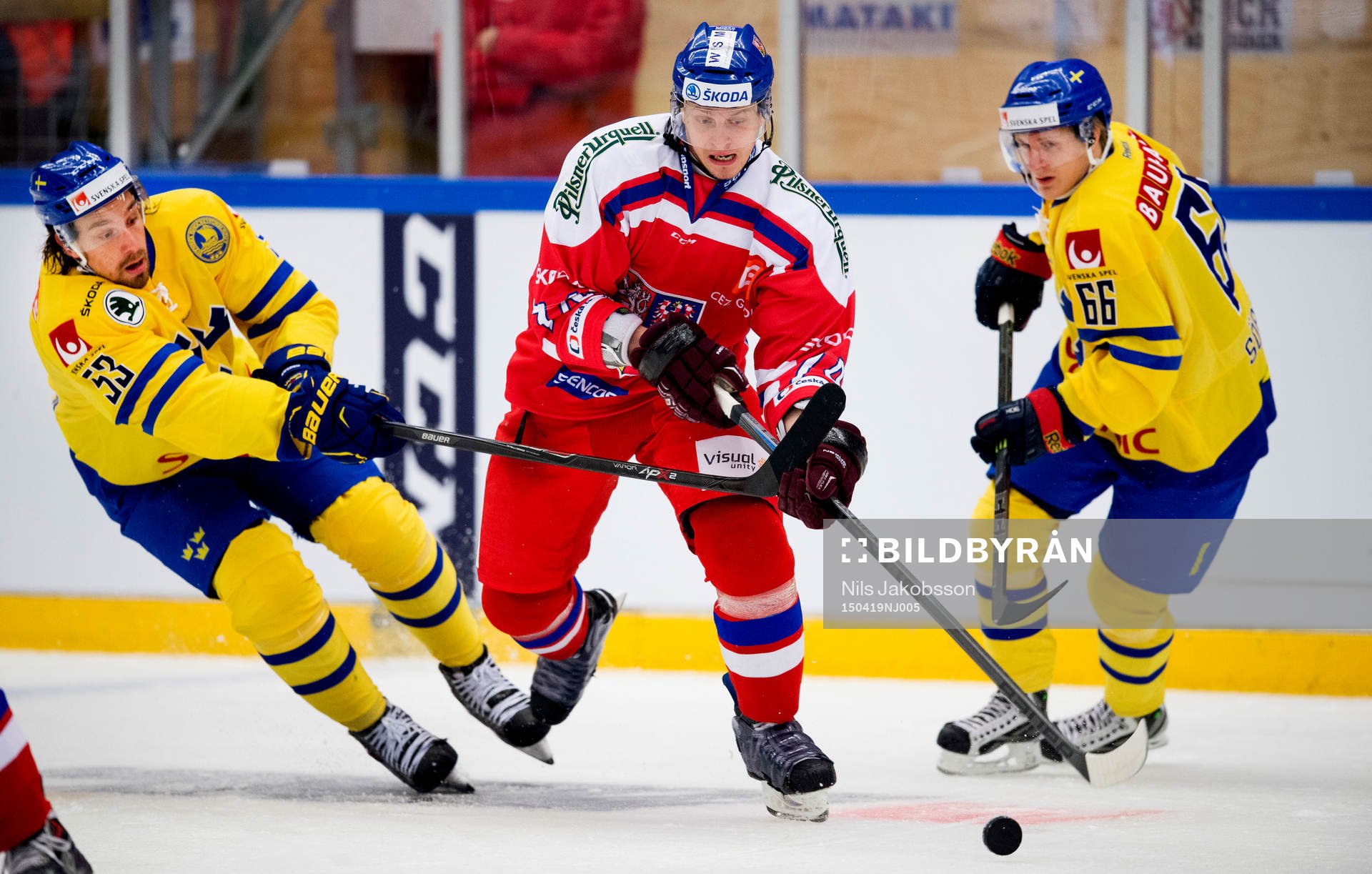 Sveriges Andreas Thuresson och  Marcus Sörensen och