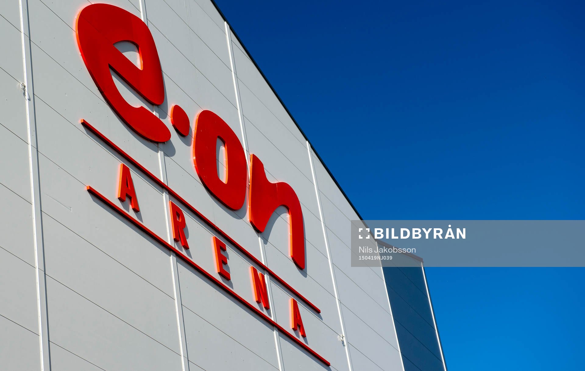 Eon-Arena innan ishockeymatchen mellan Sverige och Tjeckien