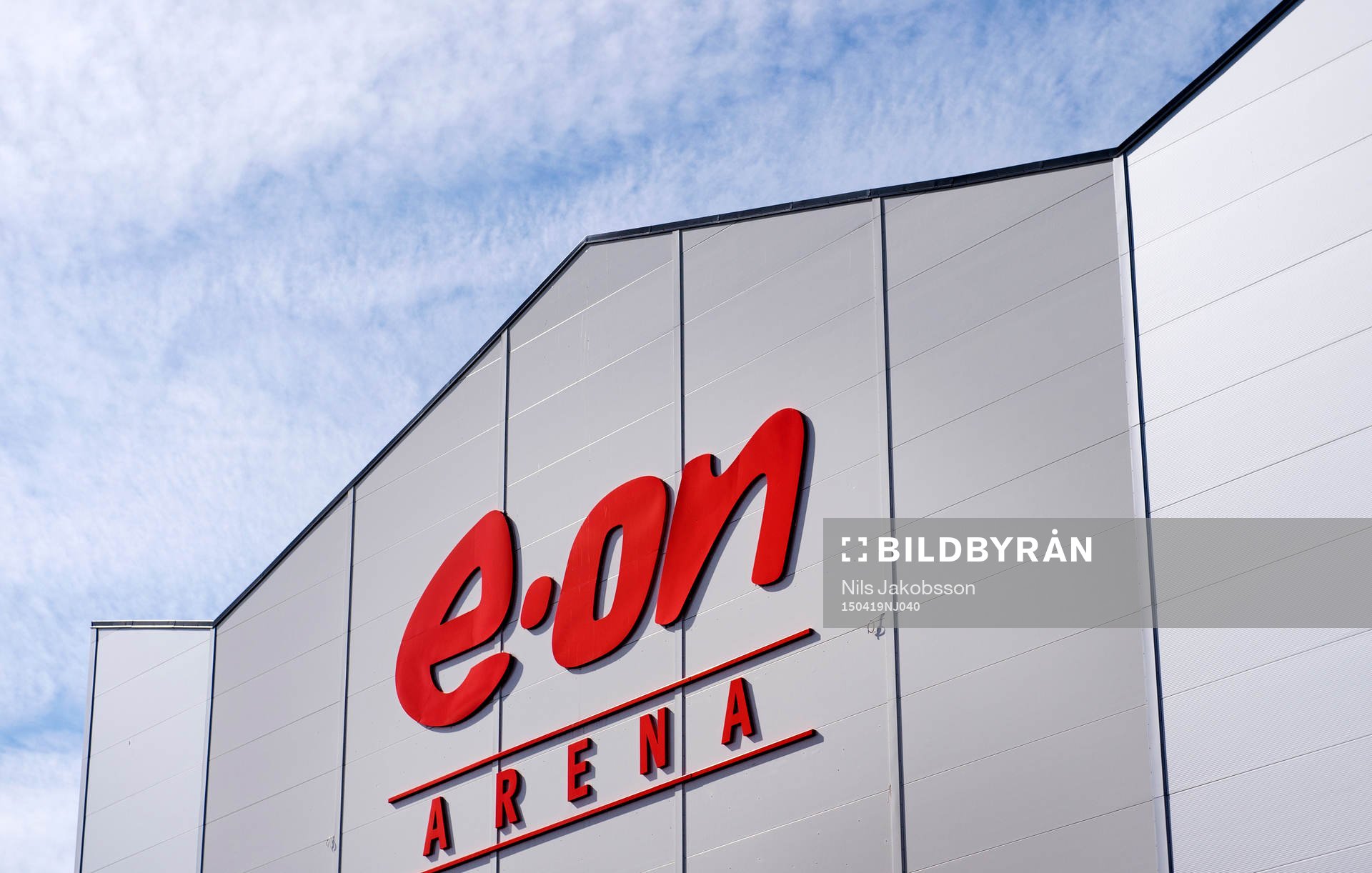 Eon-Arena innan ishockeymatchen mellan Sverige och Tjeckien
