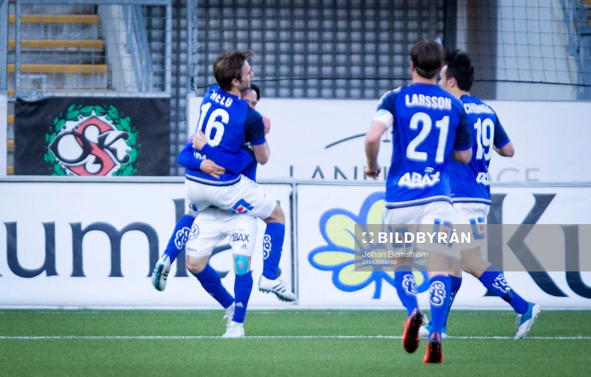 Sundsvalls Simon Helg gör 0-3 och jublar