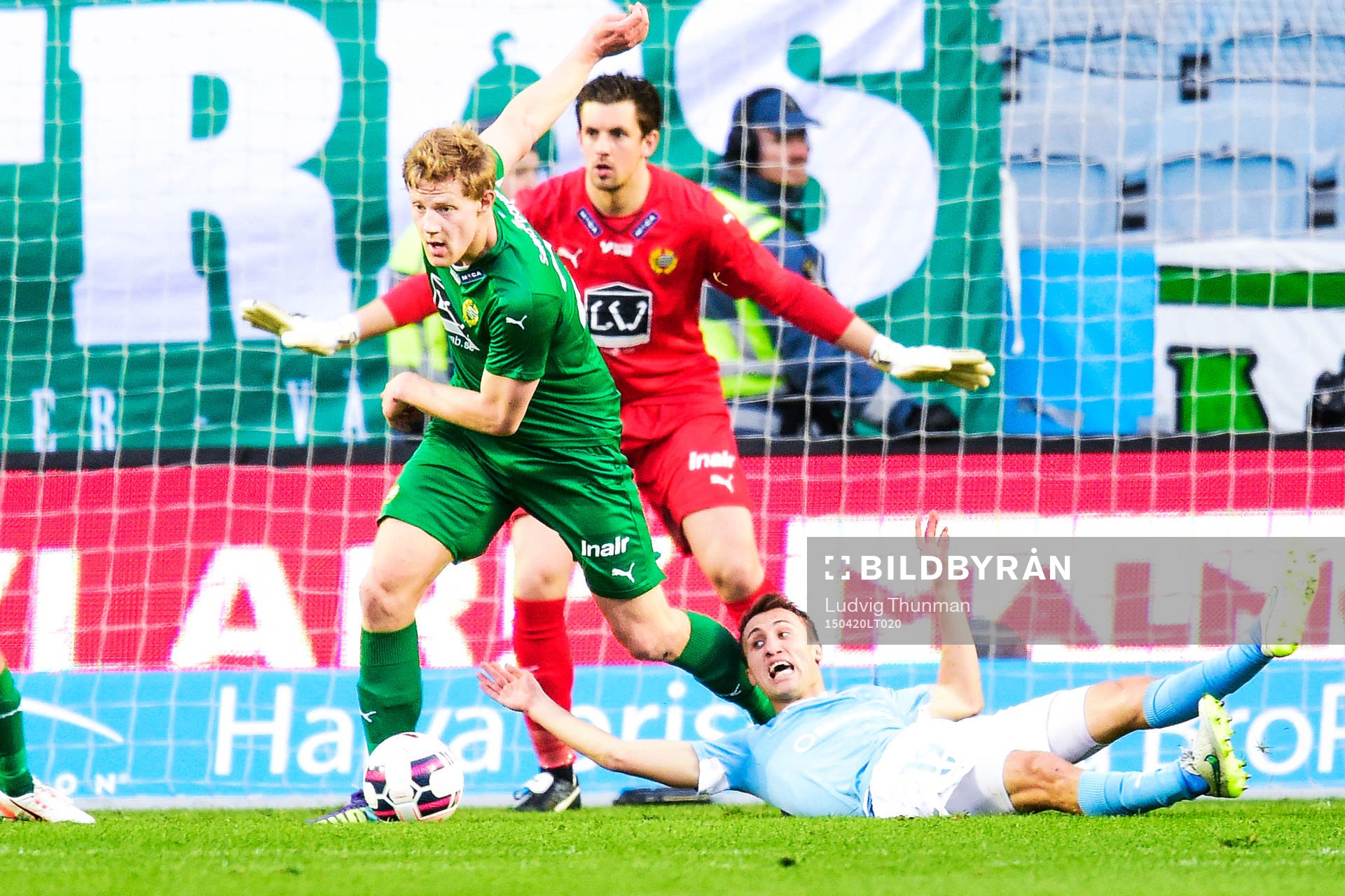 Malmö FFs Magnus Wolff Eikrem visar känslor