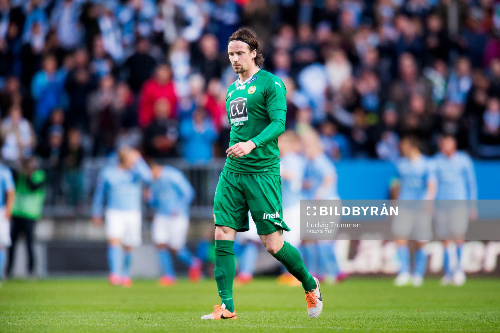 Hammarbys Linus Hallenius deppar