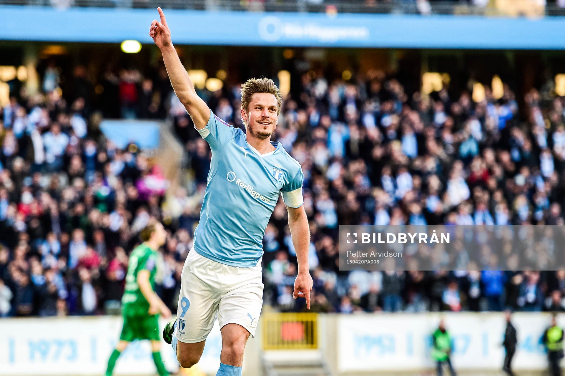 Malmö FFs Markus Rosenberg jublar