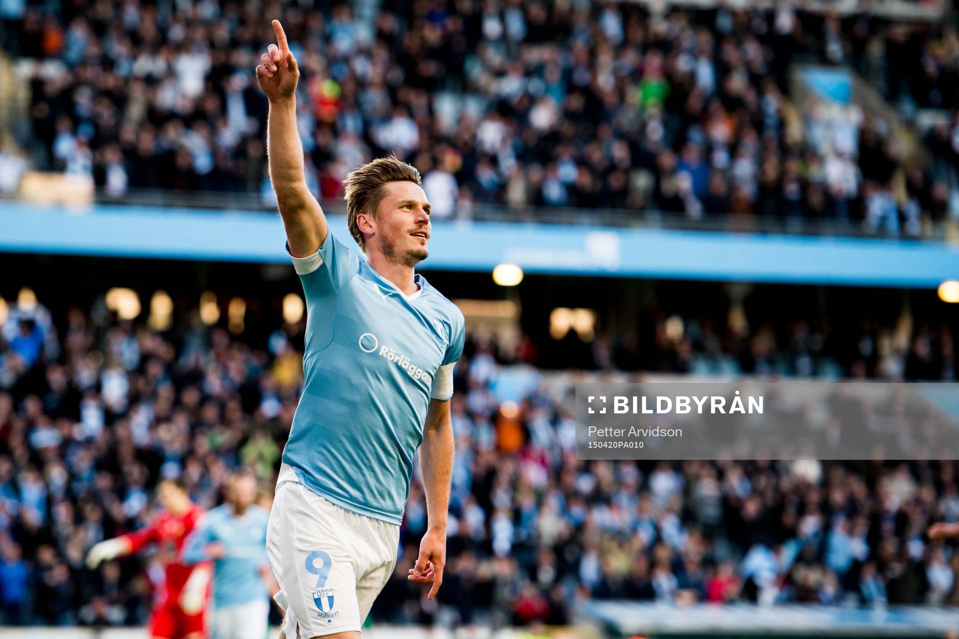 Malmö FFs Markus Rosenberg jublar