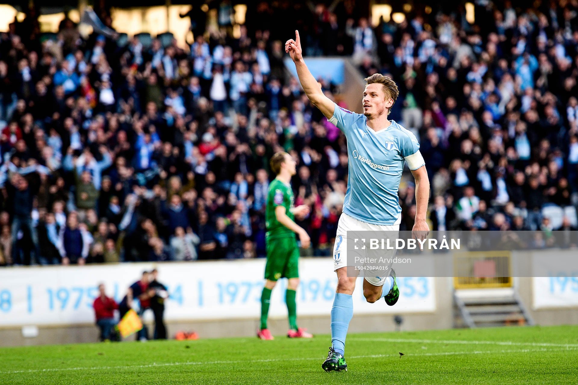 Malmö FFs Markus Rosenberg jublar