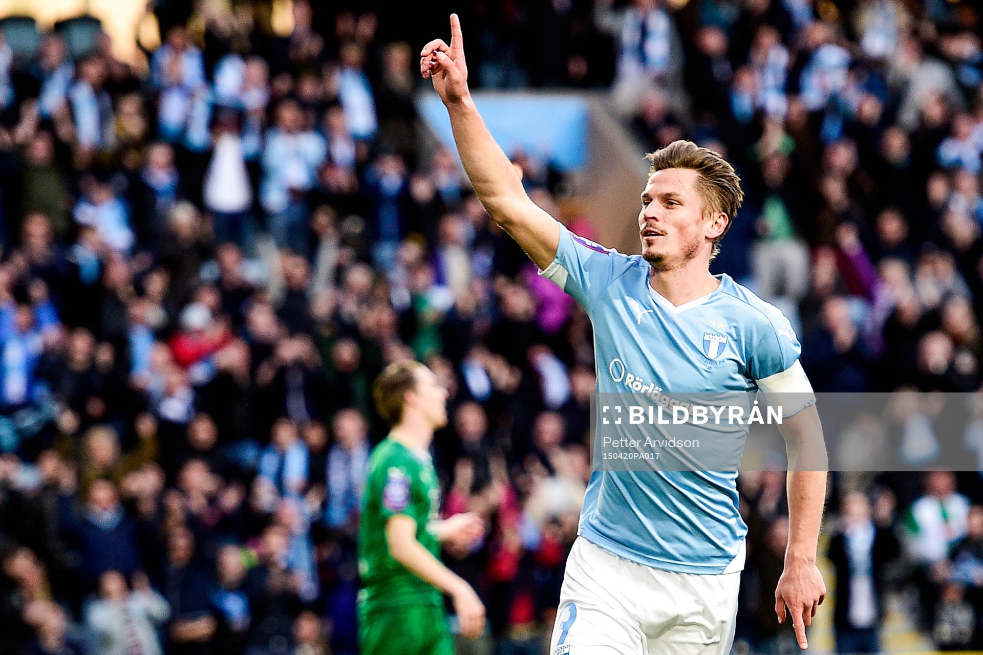 Malmö FFs Markus Rosenberg jublar