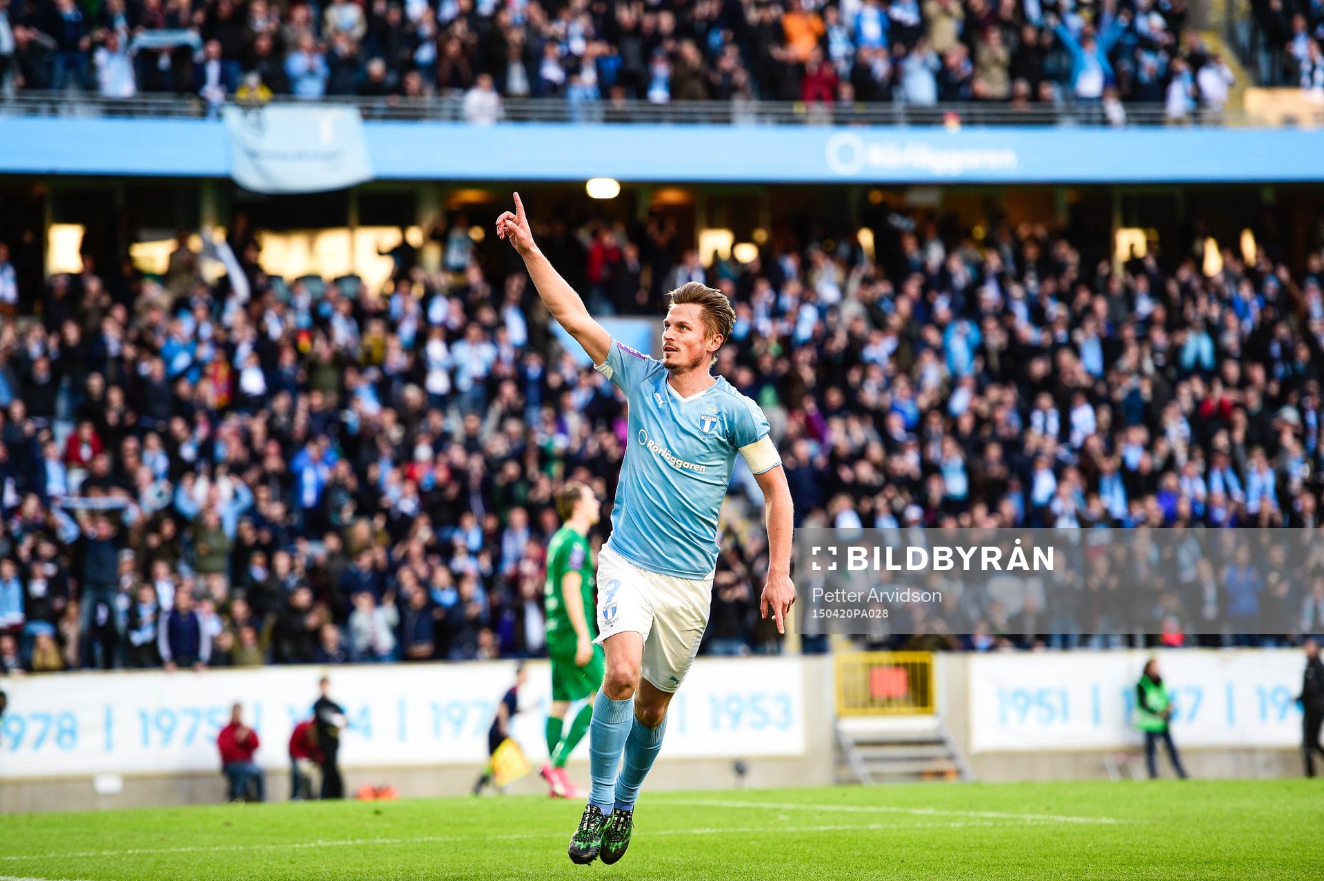 Malmö FFs Markus Rosenberg jublar
