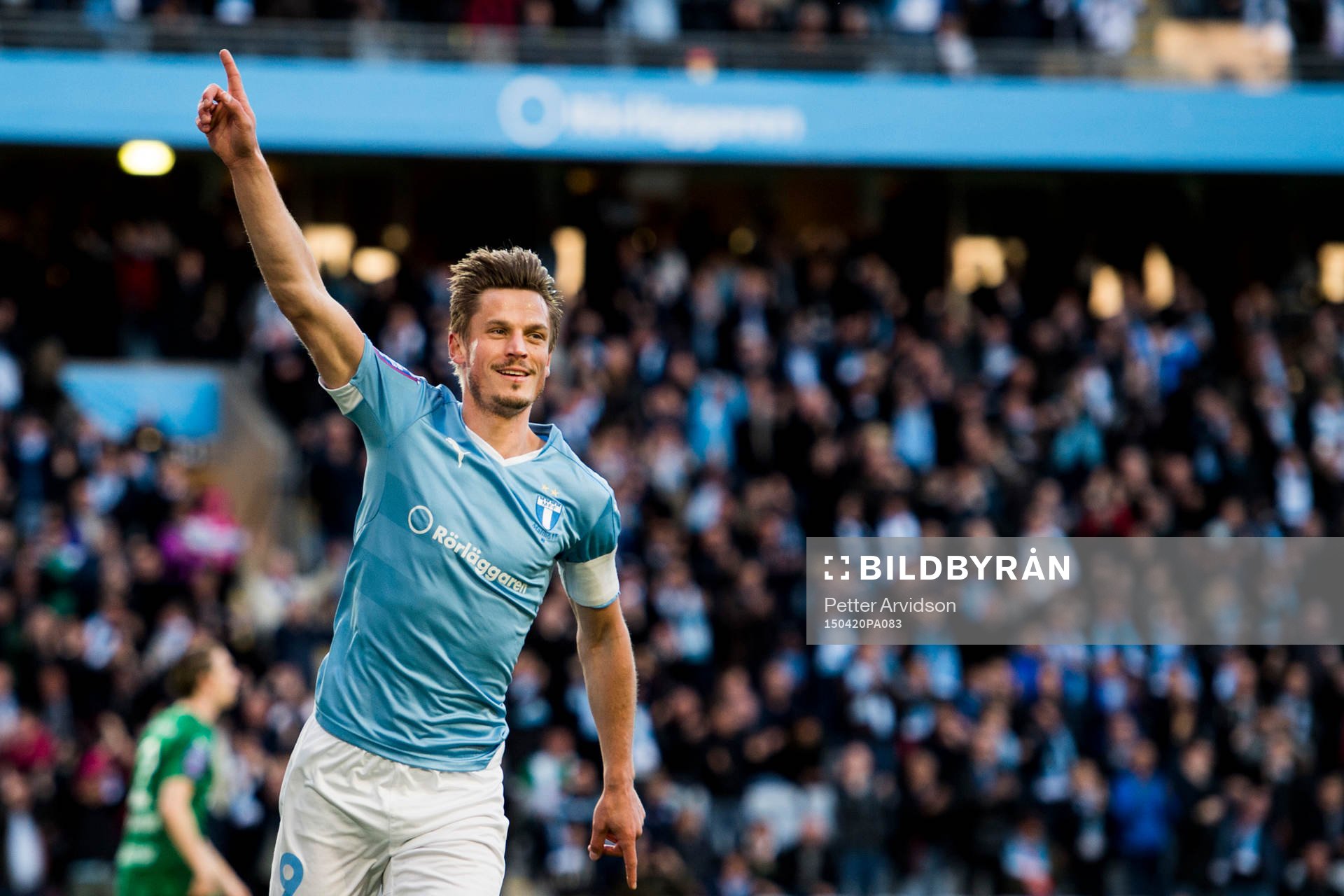 Malmö FFs Markus Rosenberg jublar