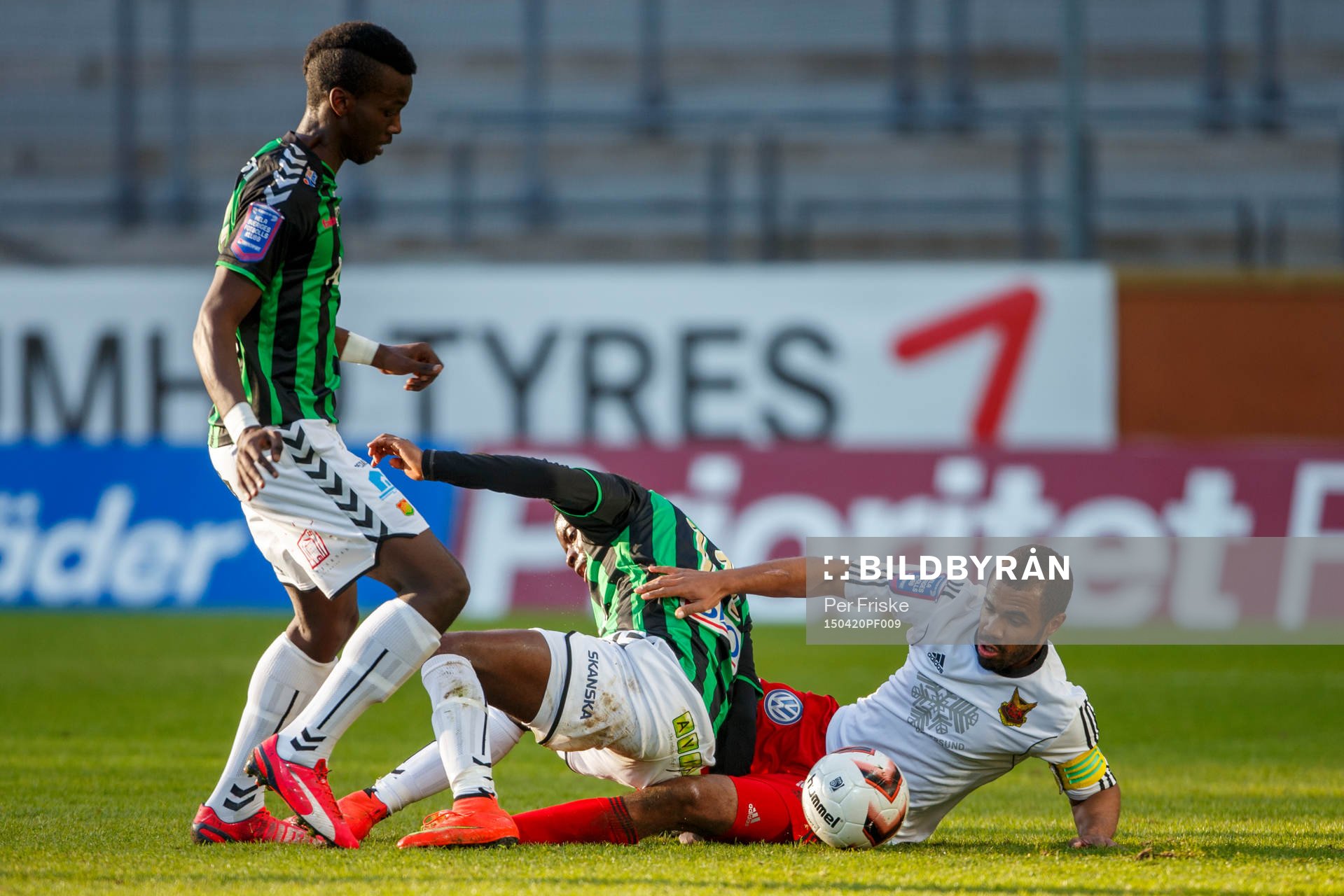 Gais Bryan Johansson och Kieron Cadogan