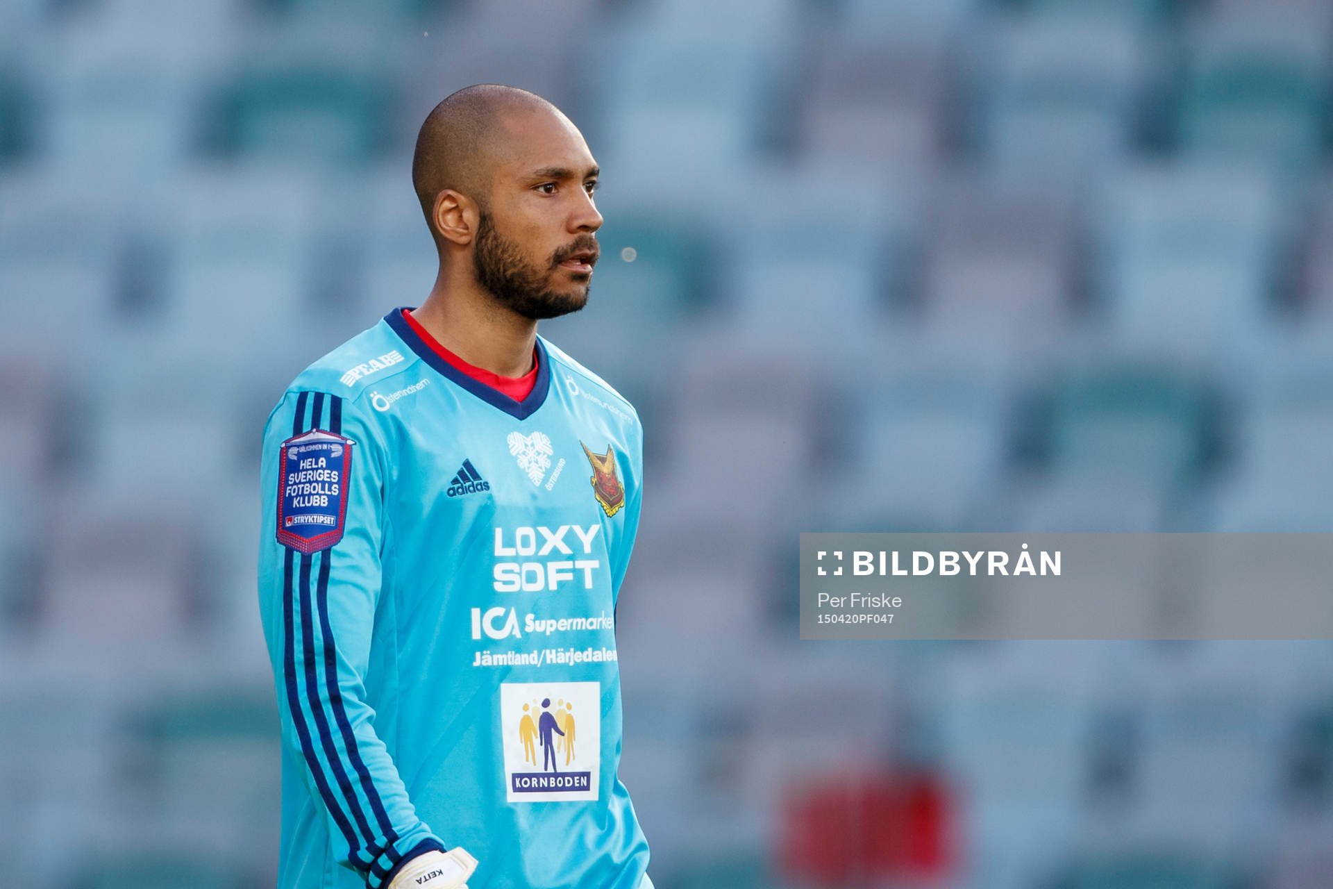 Östersunds målvakt Aly Keita