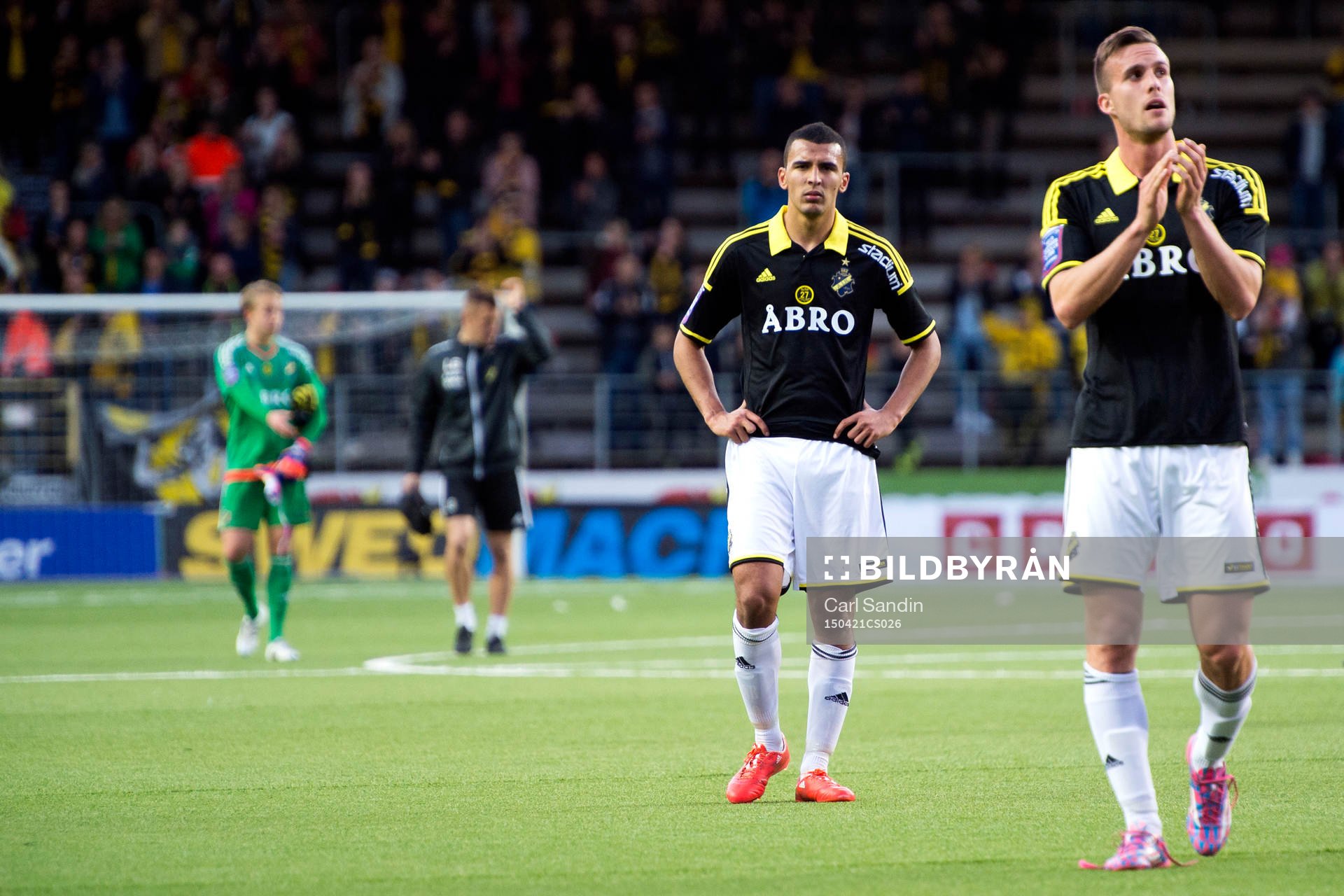 s Nabil Bahoui och Fredrik Brustad deppar och tackar