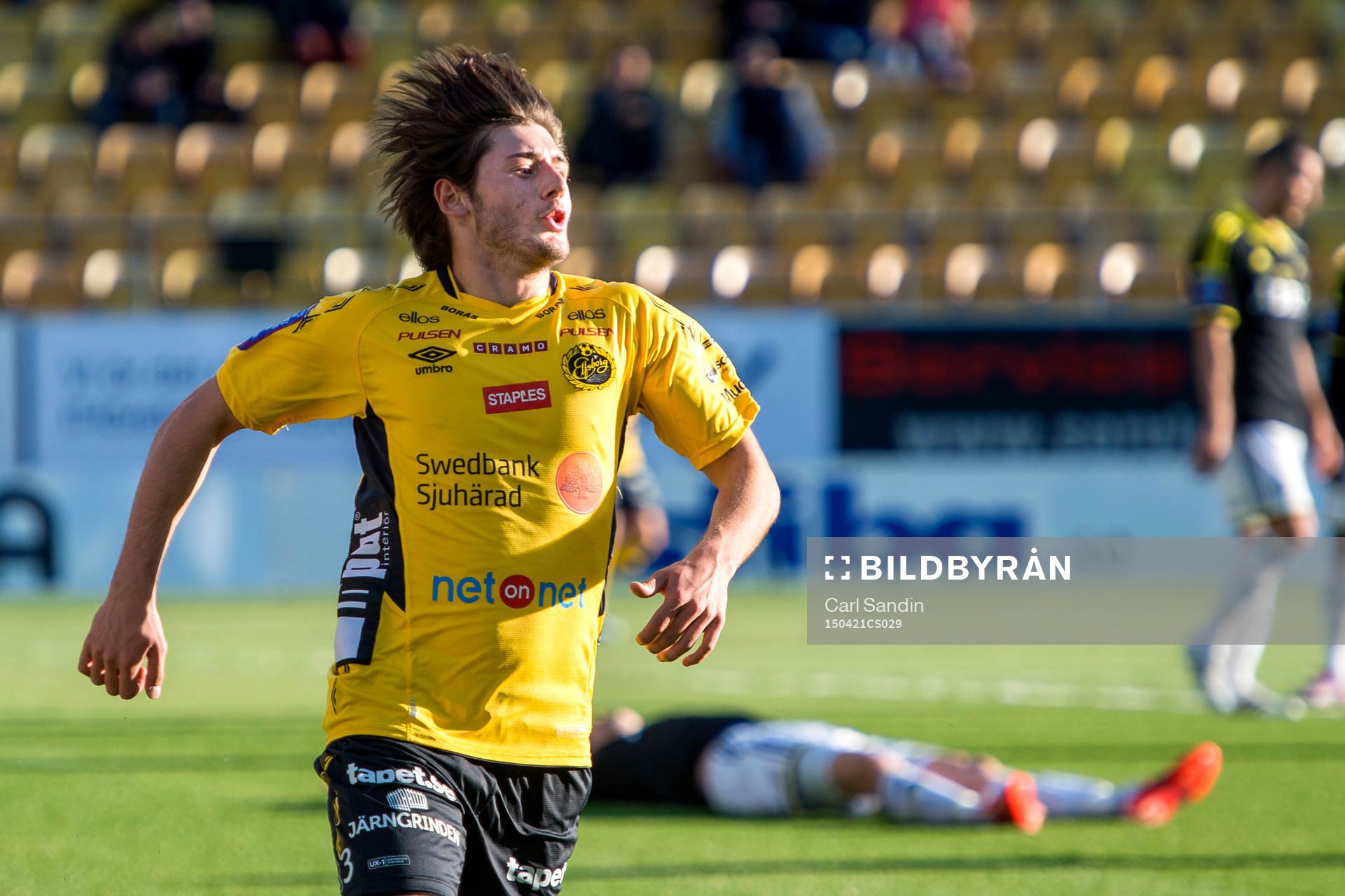 Elfsborgs Arber Zeneli jublar
