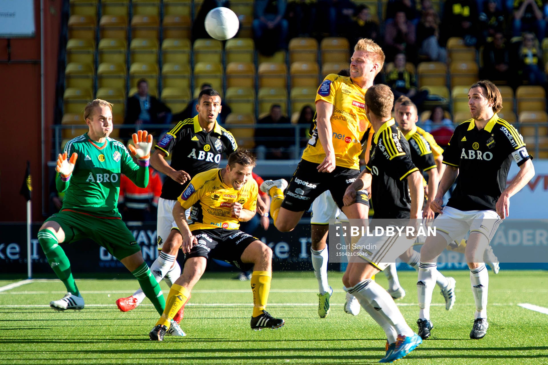 Elfsborgs Per Frick nickar in bollen till 1-1