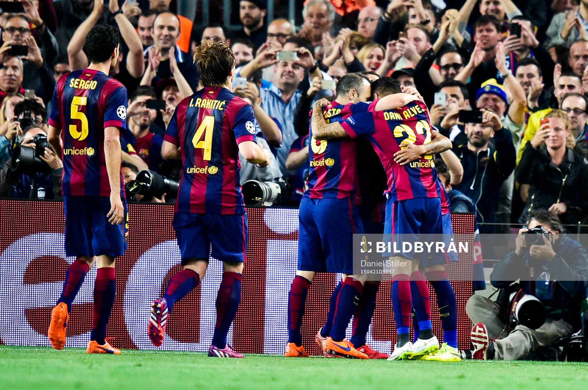 Jubel i Barcelona