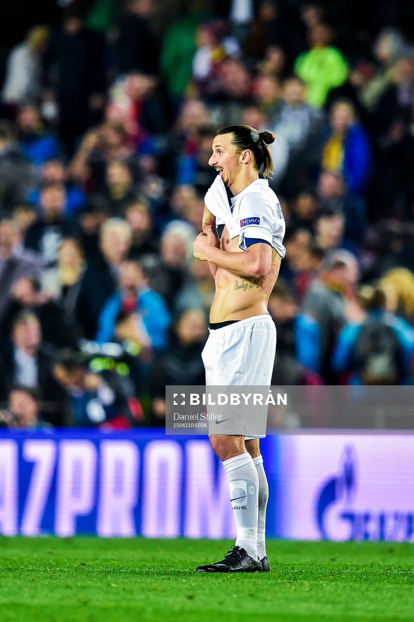 PSGs Zlatan Ibrahimović deppar