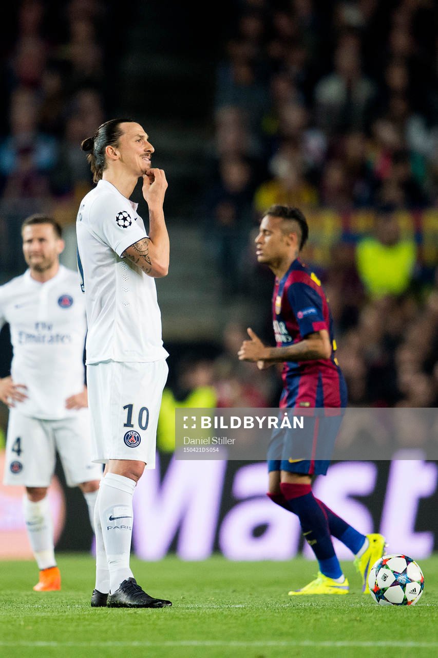 PSGs Zlatan Ibrahimović deppar