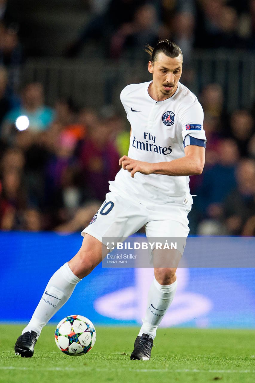 PSGs Zlatan Ibrahimović