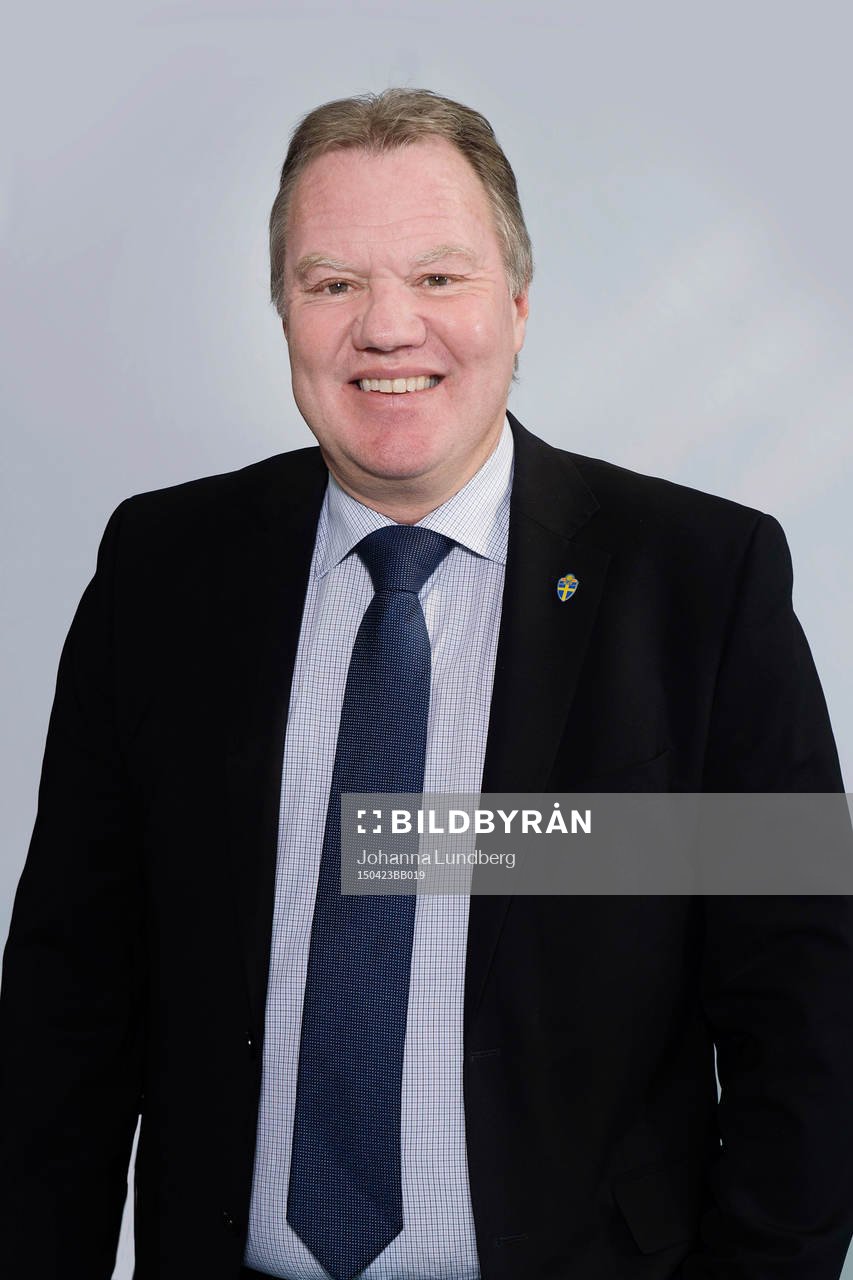 Karl-Erik Nilsson från Svenska Fotbollsförbundet poserar för ett porträtt den 23 april 2015 i Stockholm.