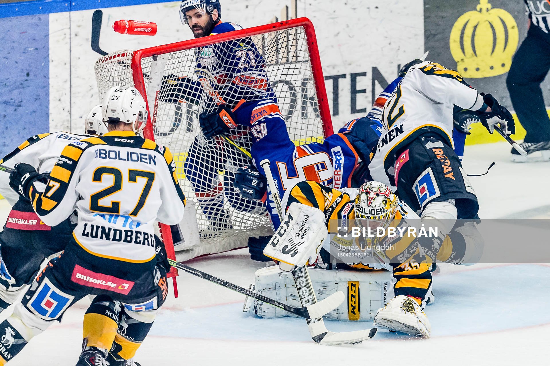 Växjös Liam Reddox och Skellefteås Janne Pesonen
