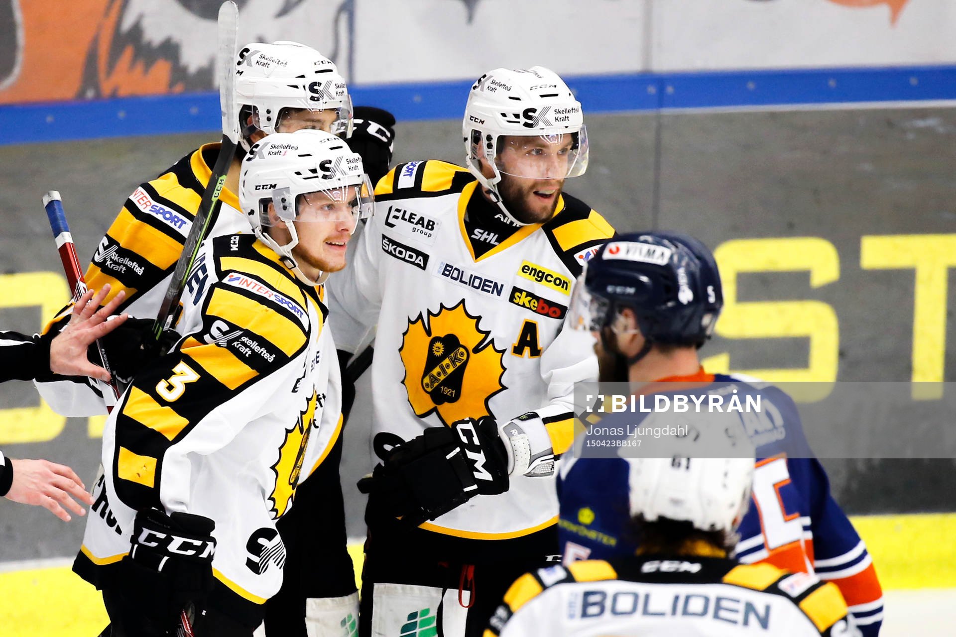 Skellefteås Kirill Kabanov jublar