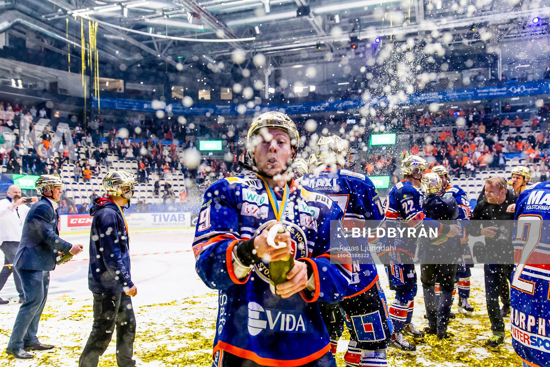 Växjös Rhett Rakhshani jublar