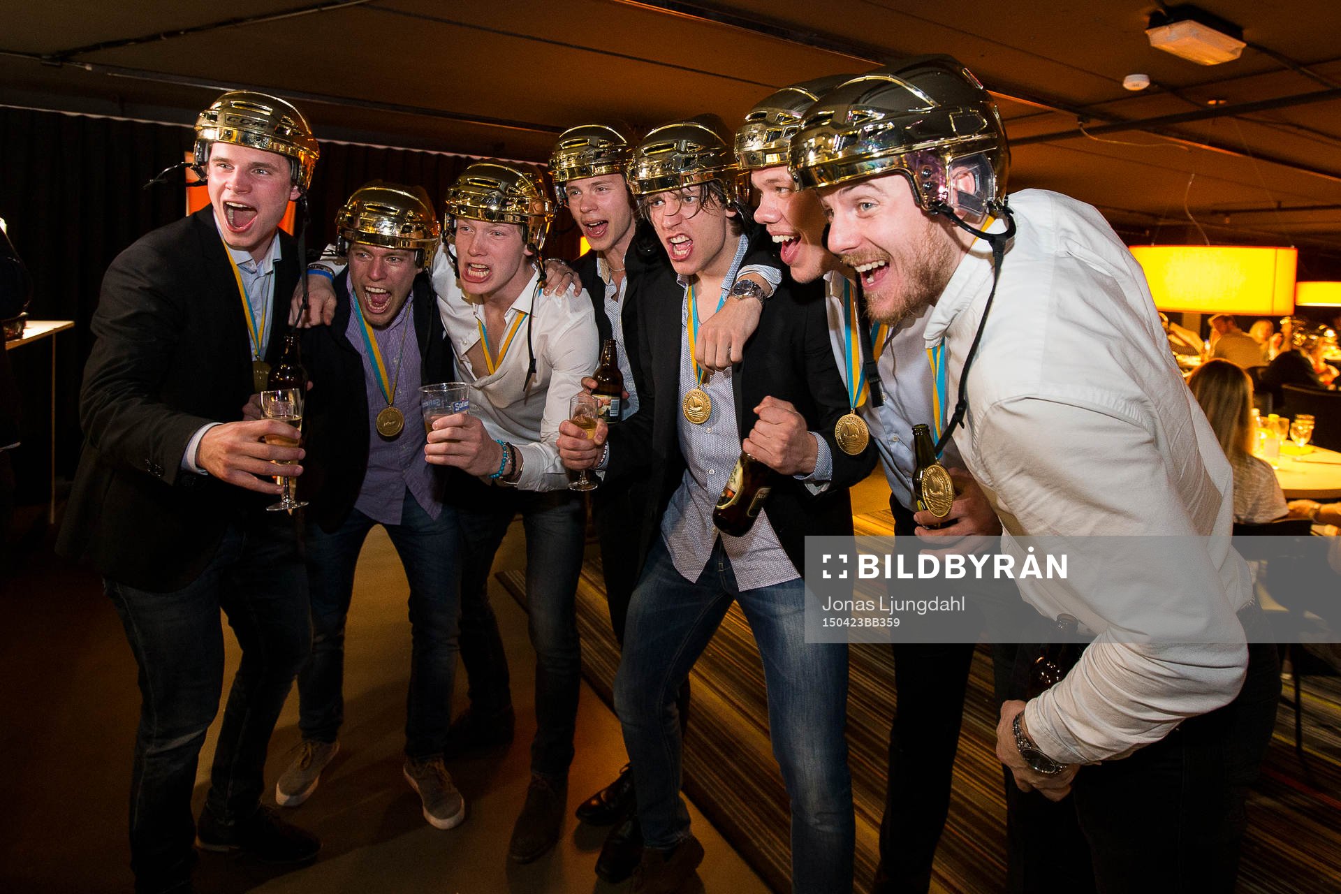 Växjös Robin Söderquist, Robert Rosén, Gustav Rydahl,