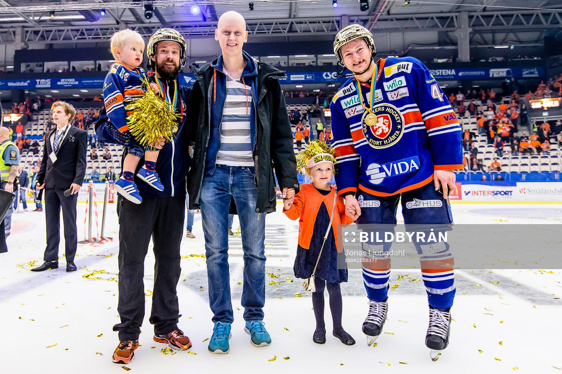 Växjös massör Lenny Anderlycke, vän till laget Andreas