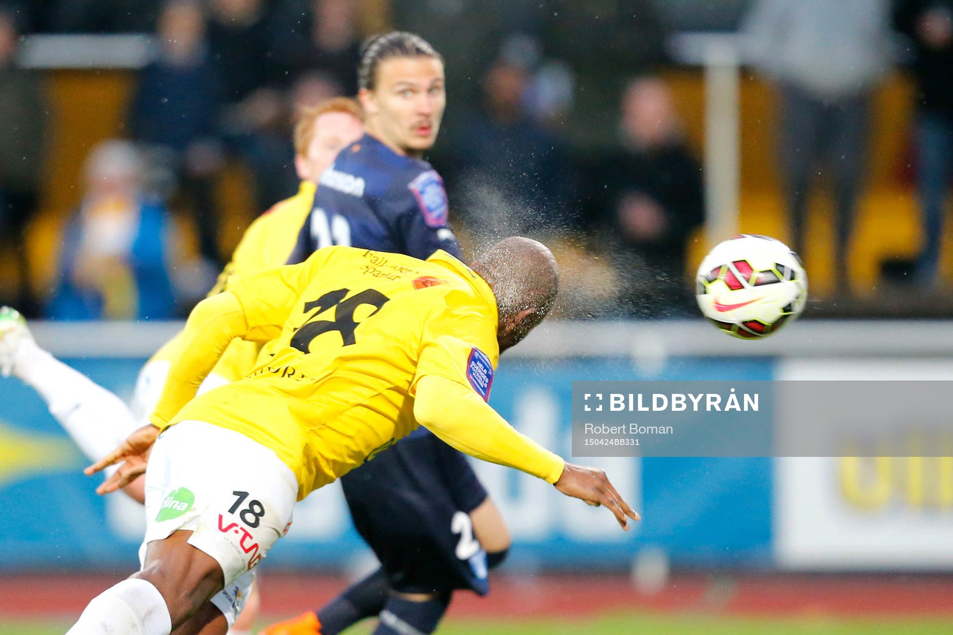 Falkenbergs Hakeem Araba gör 3-2