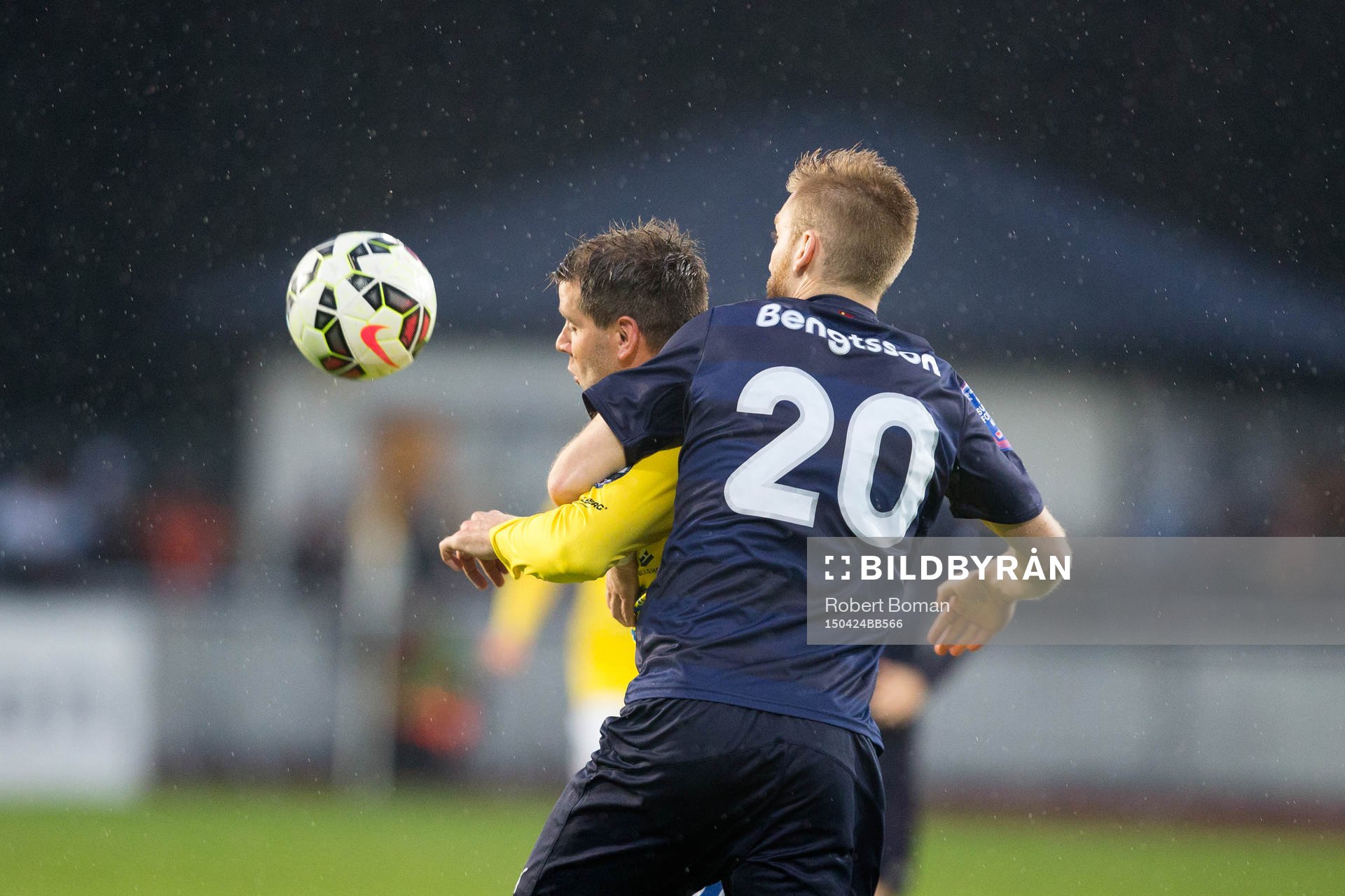 Falkenbergs Stefan Rodevåg och Malmös Rasmus Bengtsson