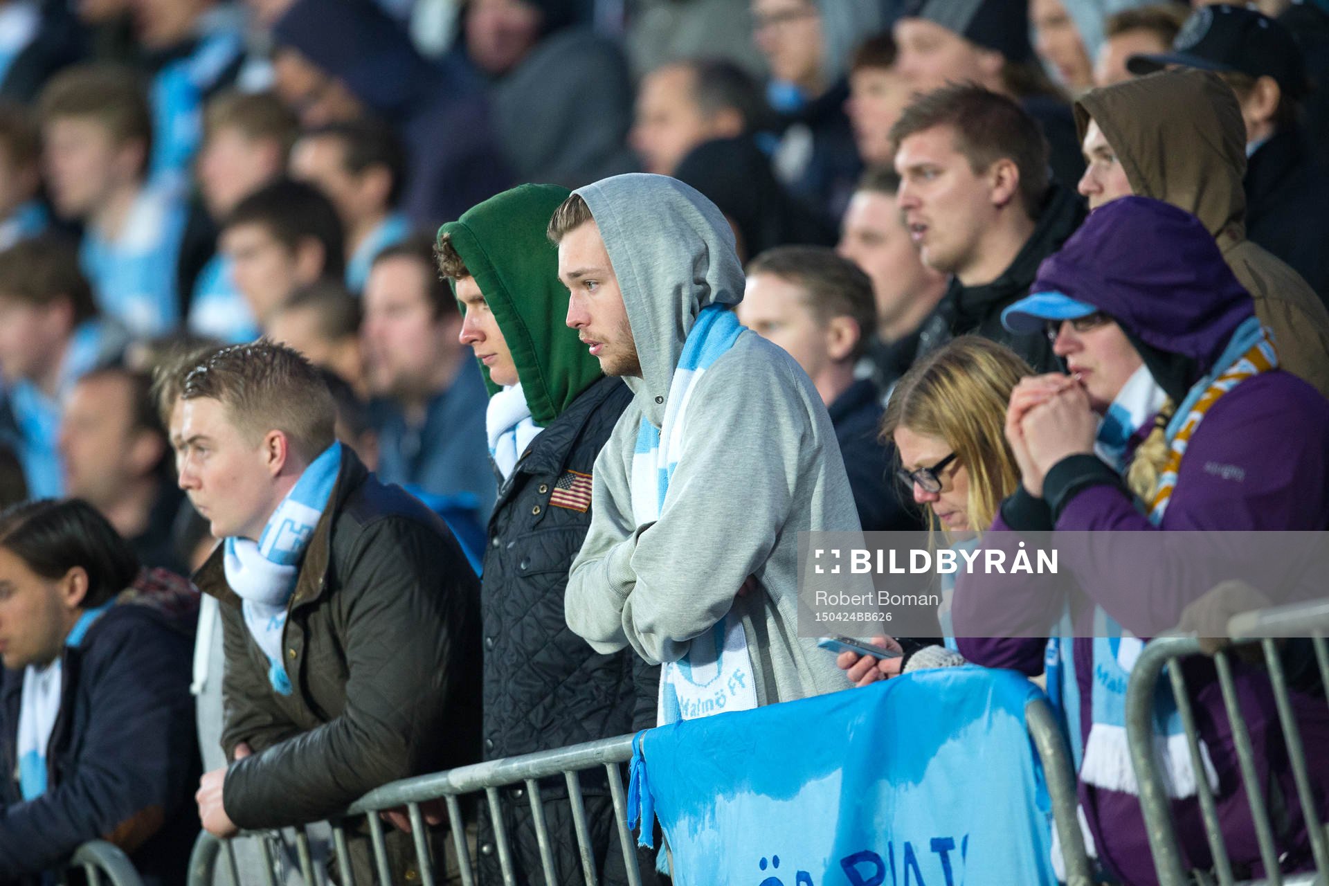 Malmös supportrar deppar