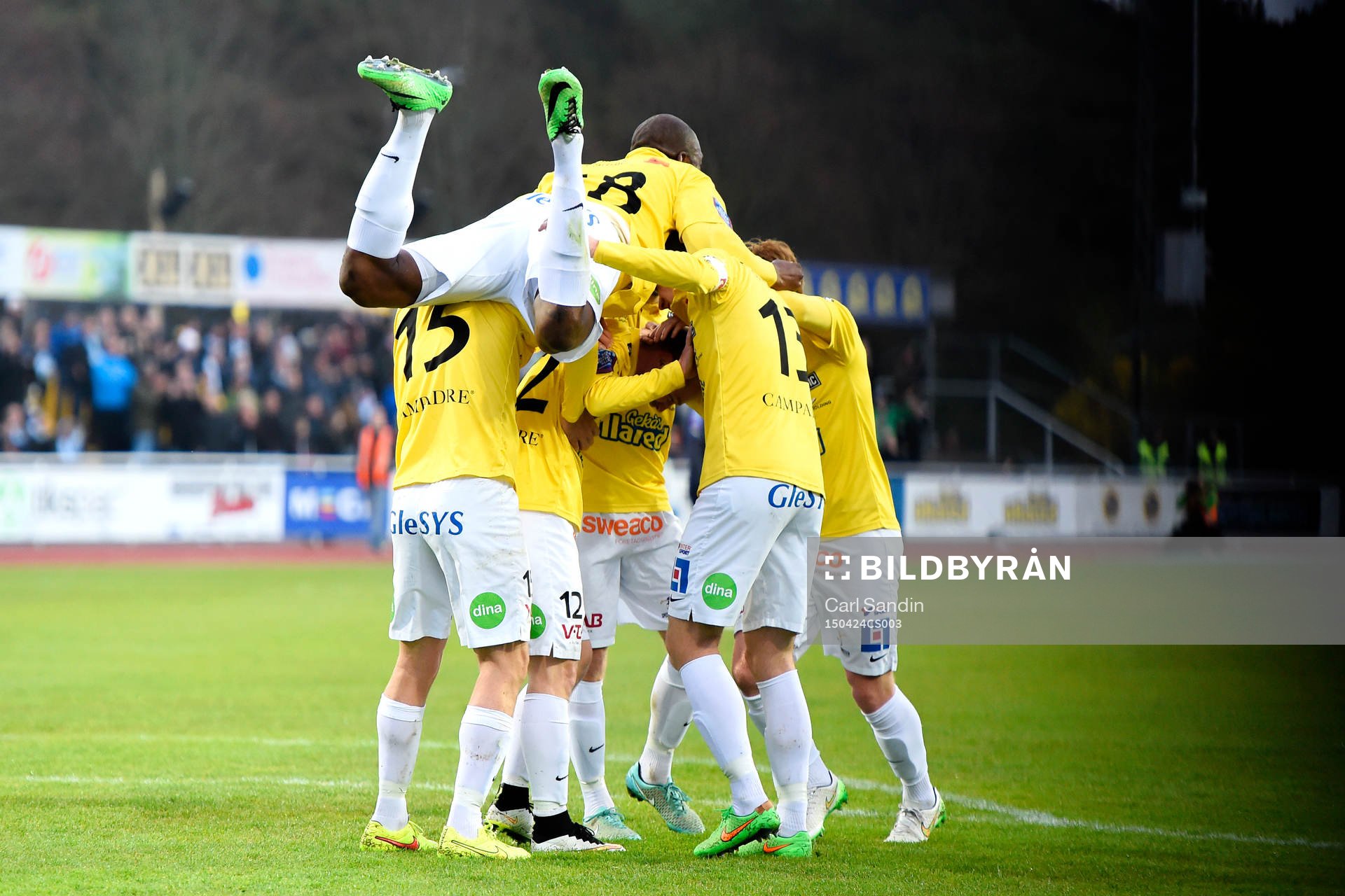 Falkenbergs Christoffer Carlsson jublar