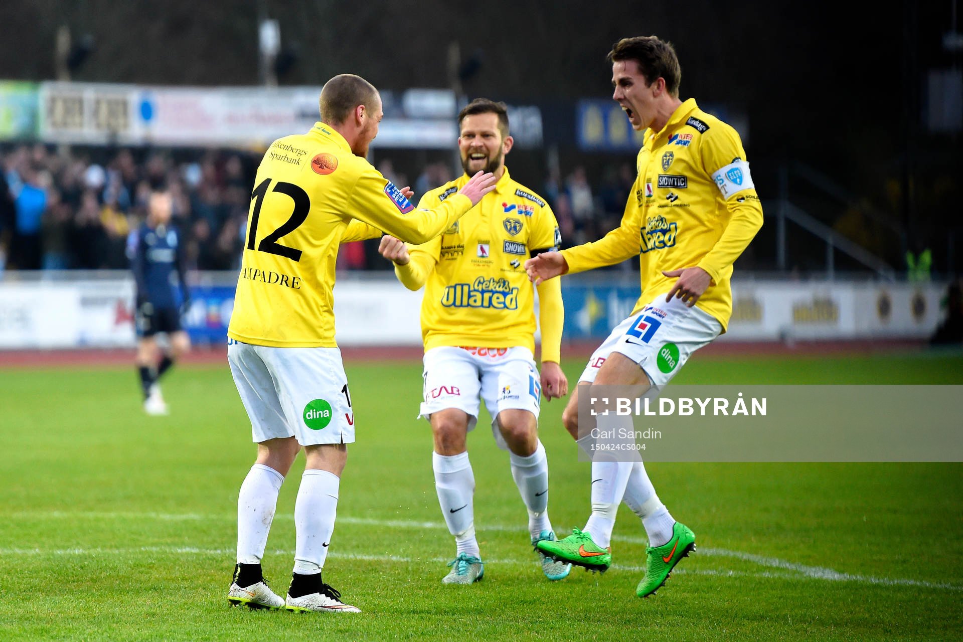 Falkenbergs Christoffer Carlsson jublar