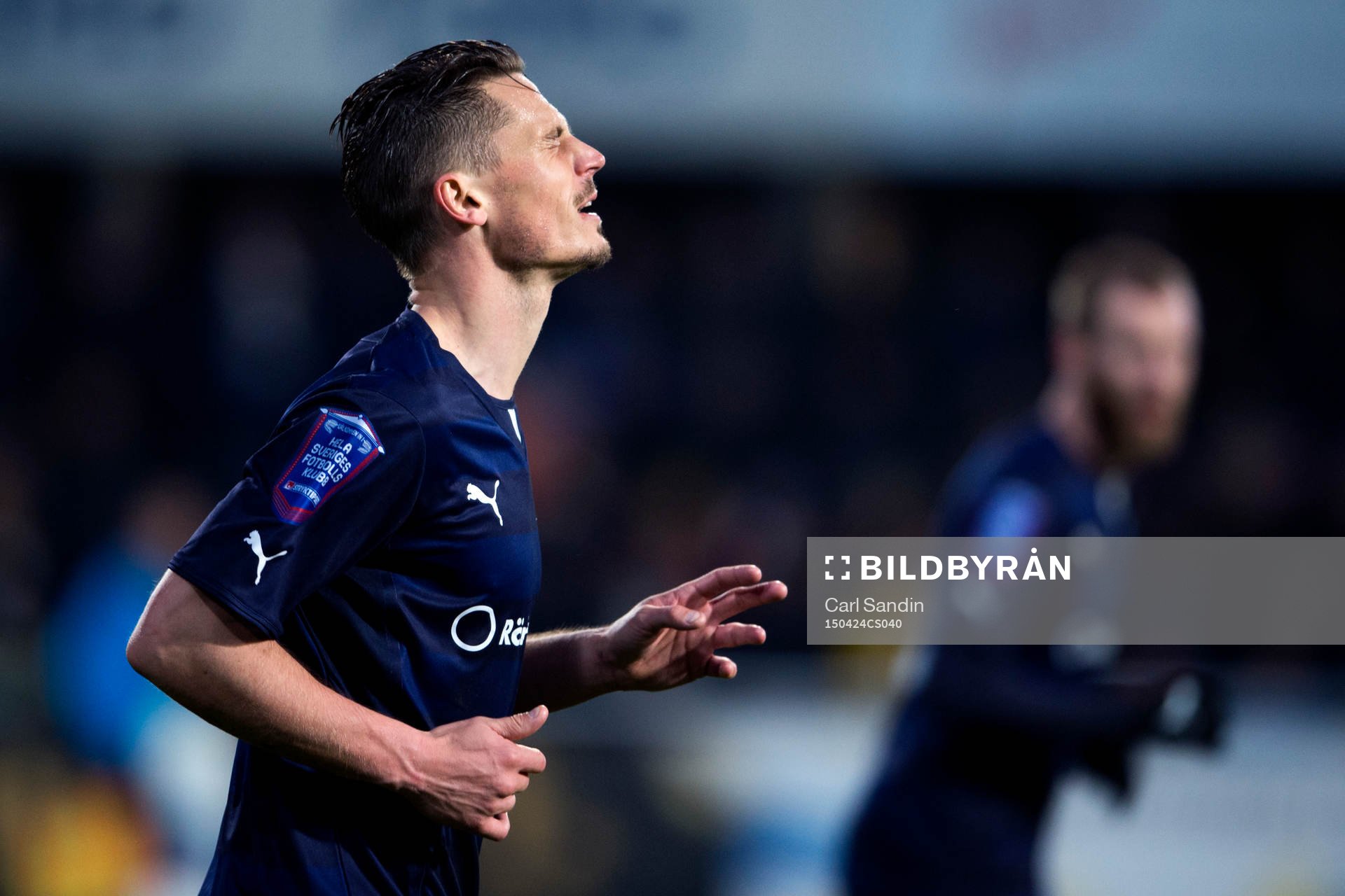 Malmö FFs Markus Rosenberg deppar