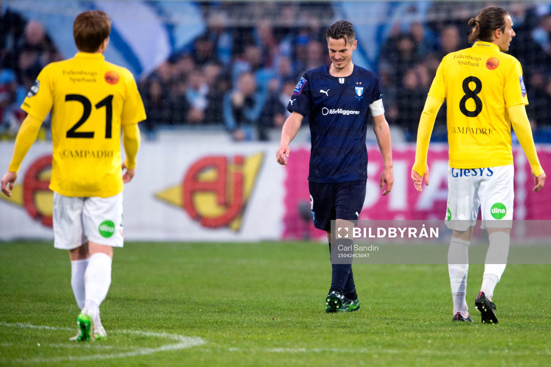 Malmö FFs Markus Rosenberg deppar