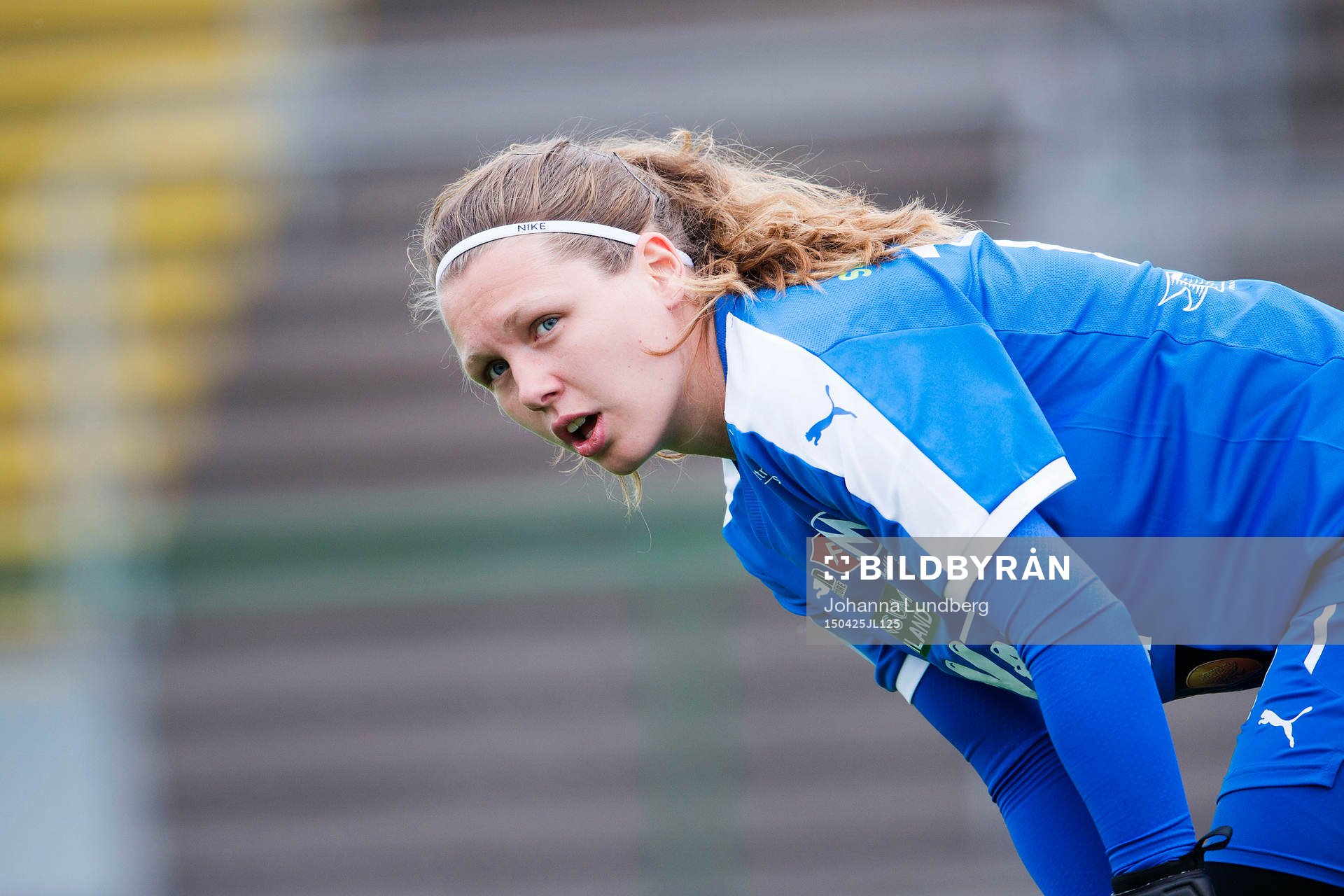 Mallbackens målvakt Jennifer Falk