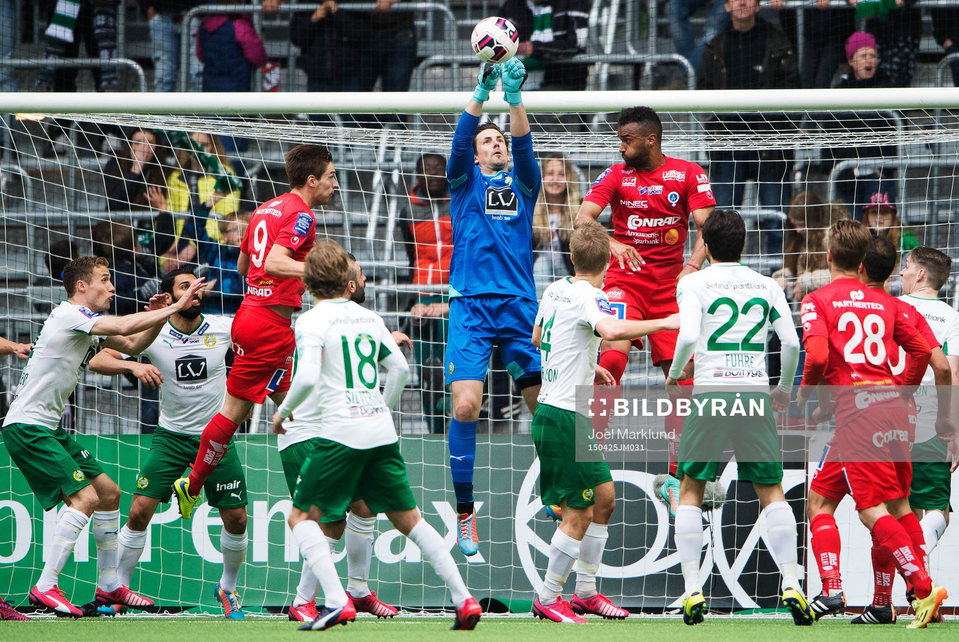 Åtvidabergs Victor Sköld och Alberis Sergio Angelo da