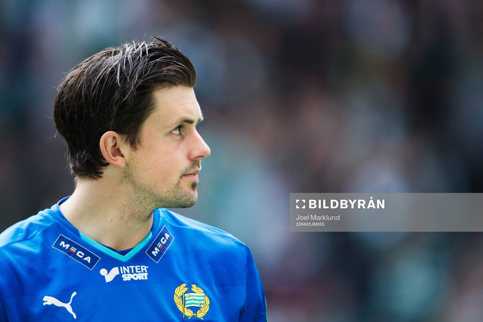 Hammarbys målvakt Johannes Hopf