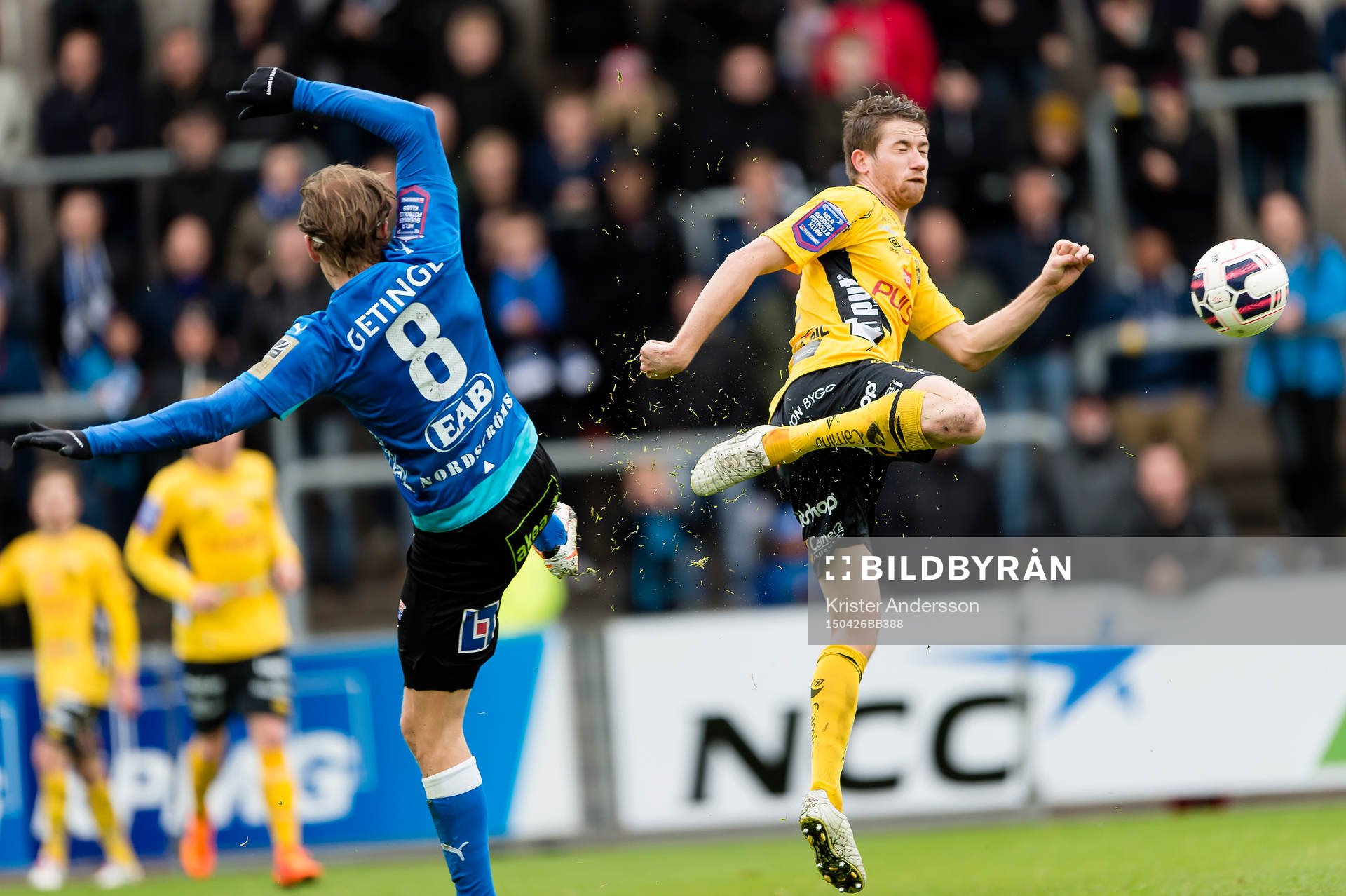 Halmstads Kristoffer Fagercrantz och Elfsborgs Marcus
