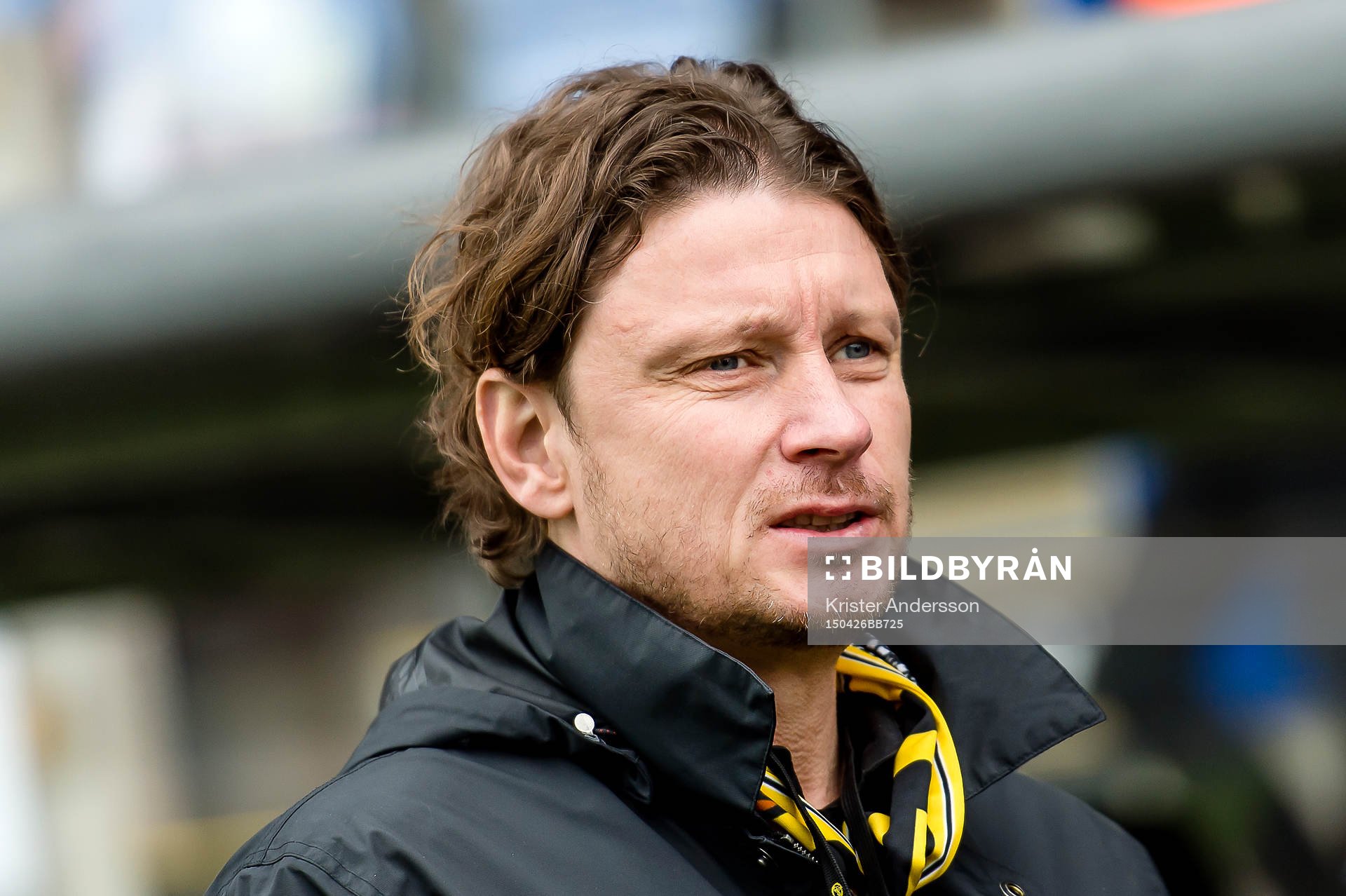 Elfsborgs sportchef Stefan Andreasson före fotbollsmatchen